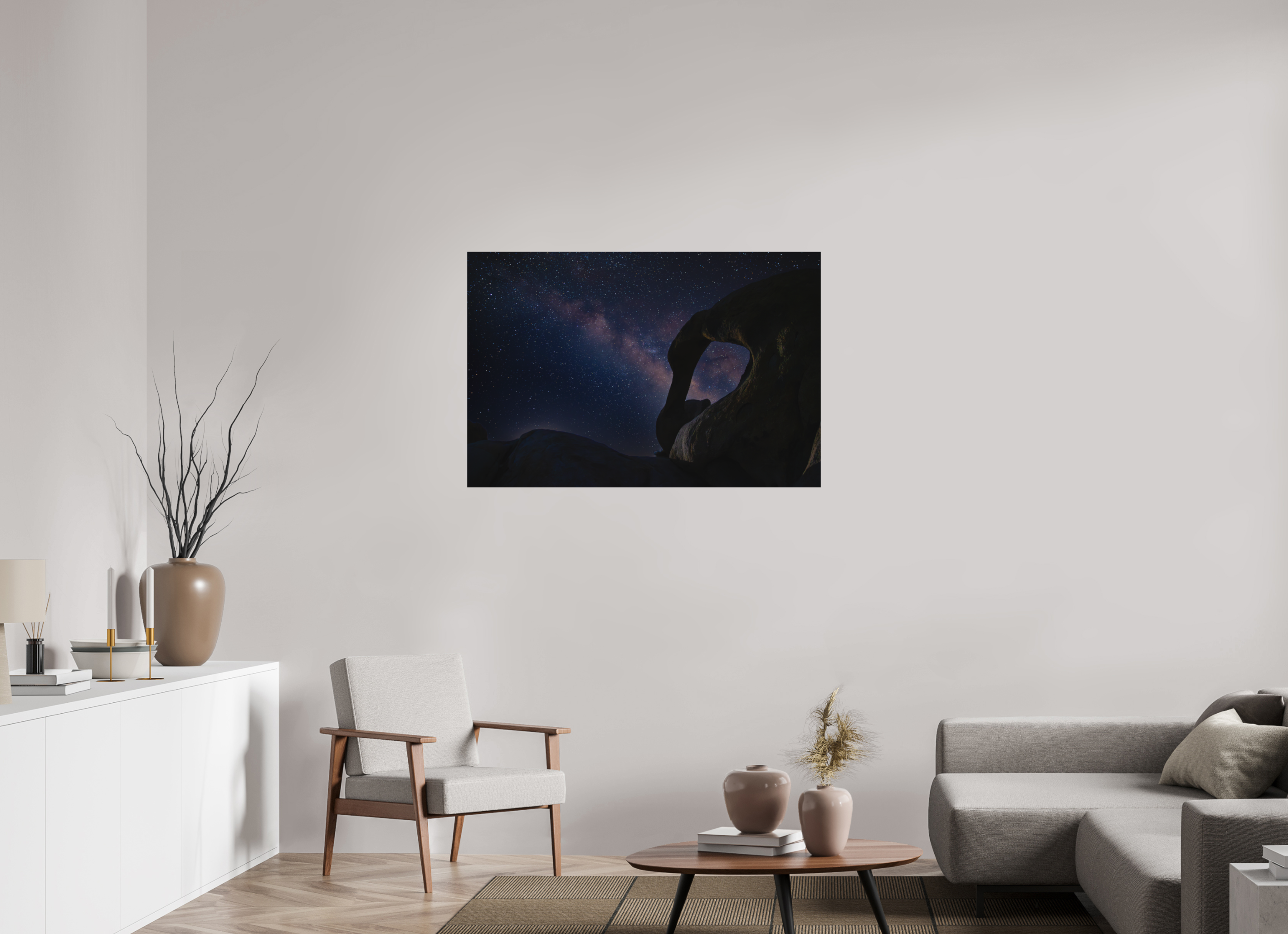 45 x 30″, Metal MILKY WAY ARCH
