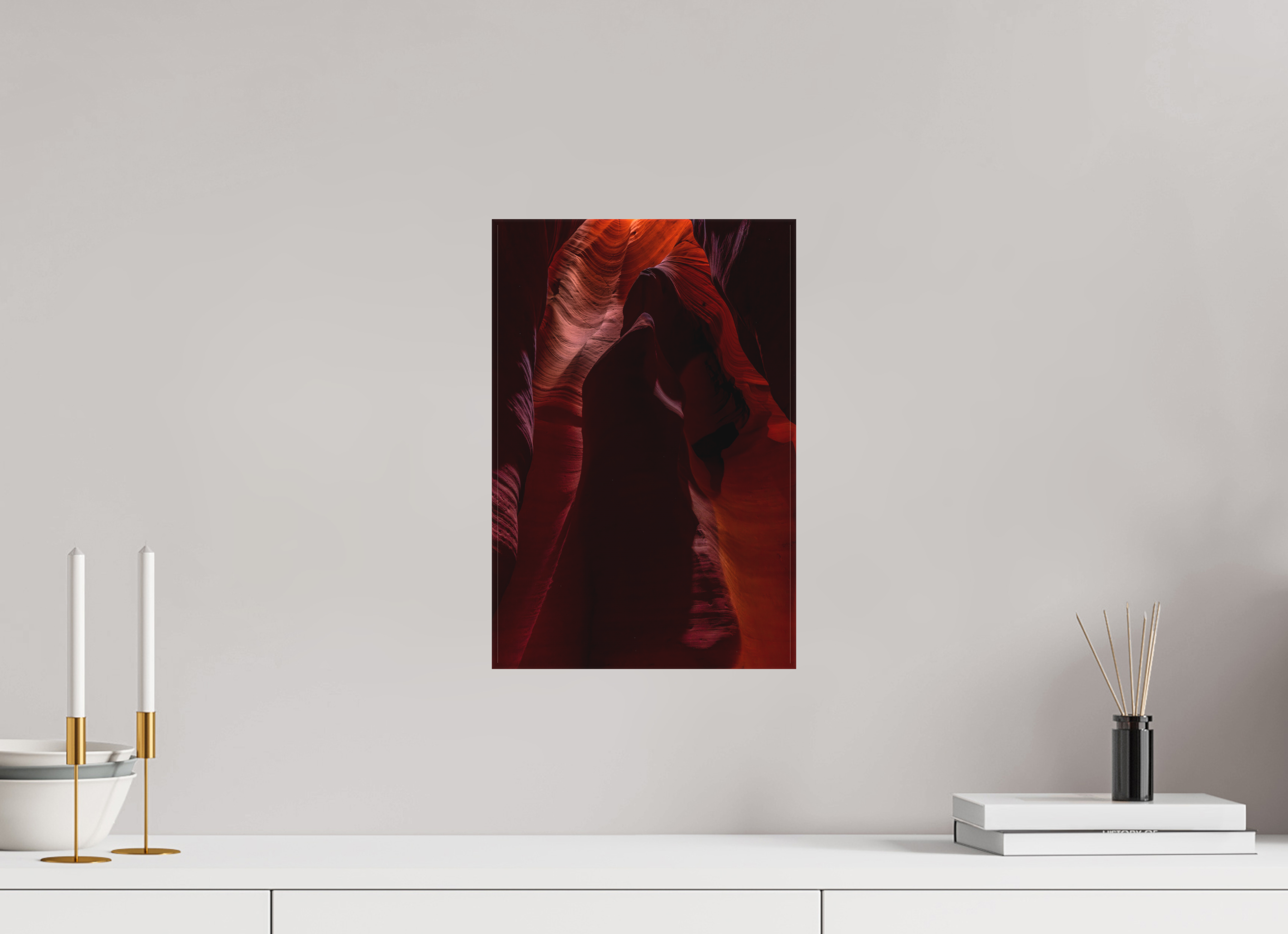 10 x 15″, Canvas Slot Canyon Glow – Antelope Canyon Fine Art Photography Print