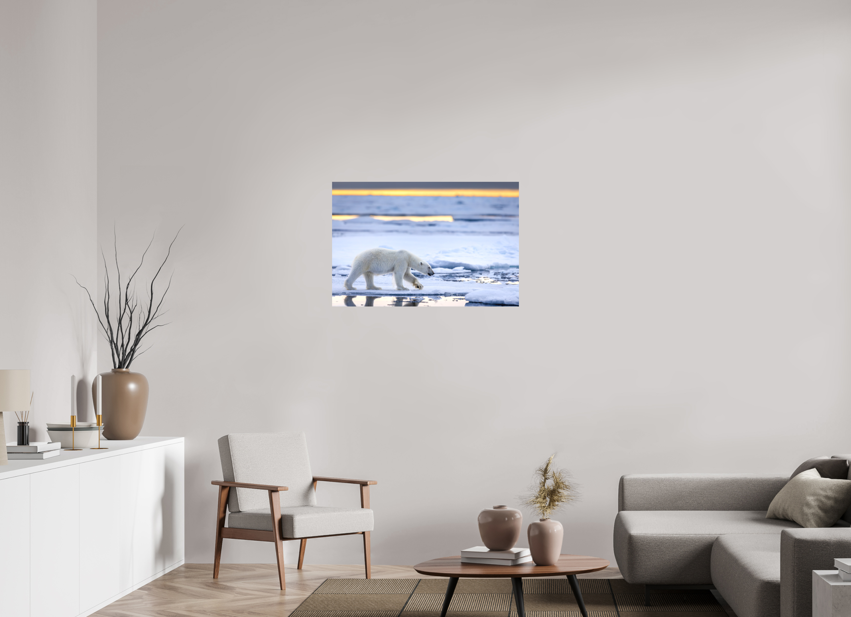 36 x 24″, Metal FIRST ICE