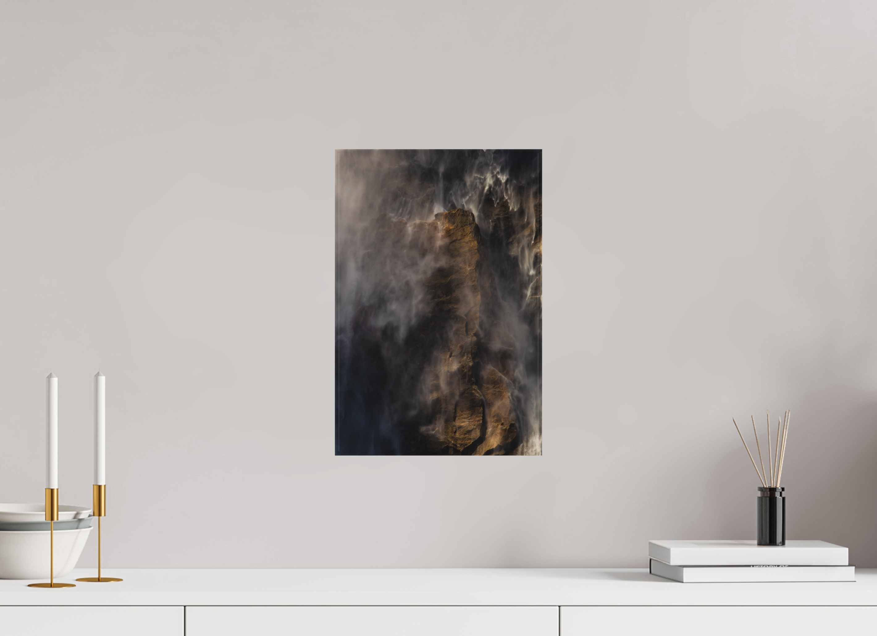 10 x 15″, Canvas Rock and Veil