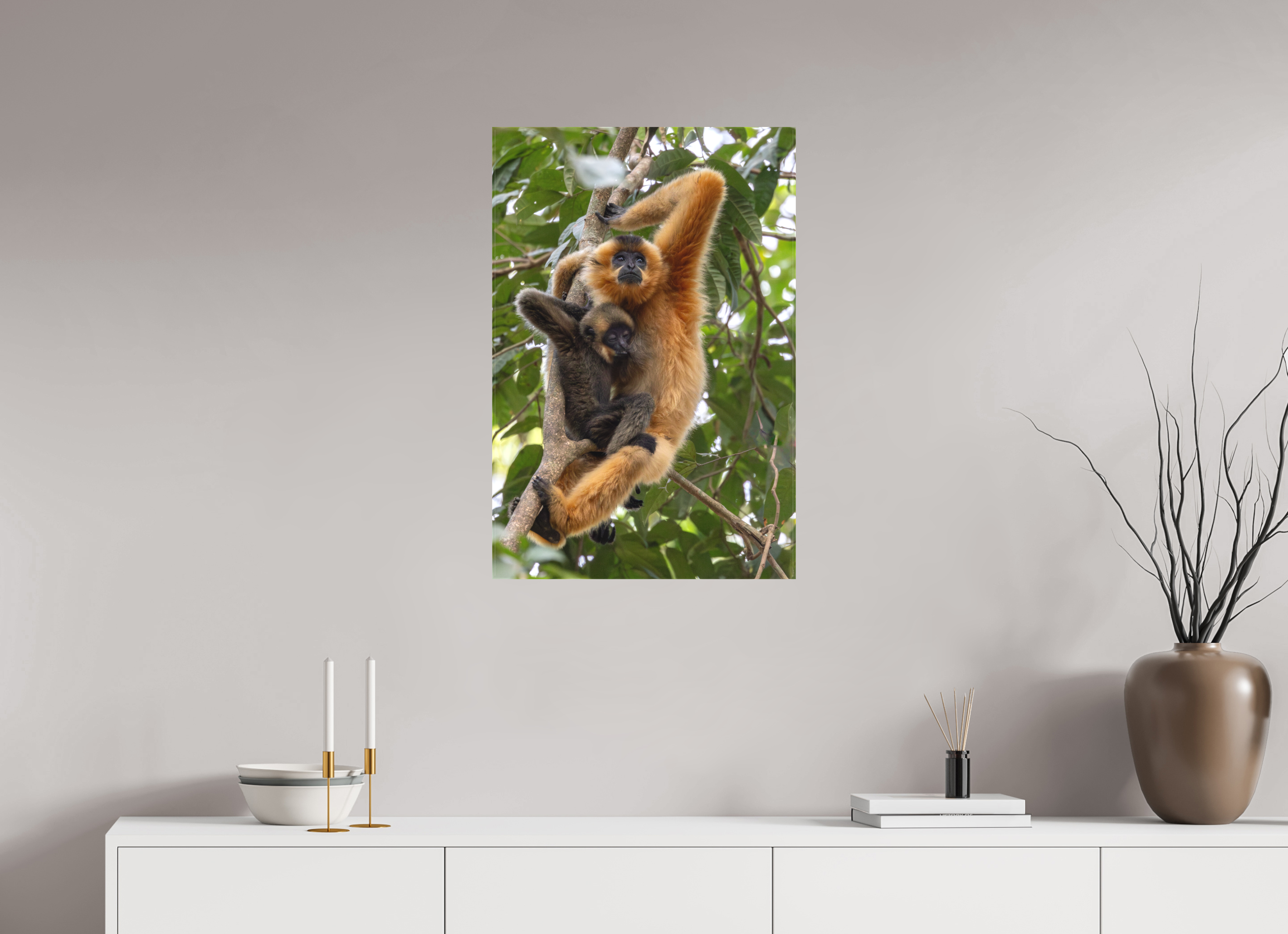 20 x 30″, Canvas Holding On