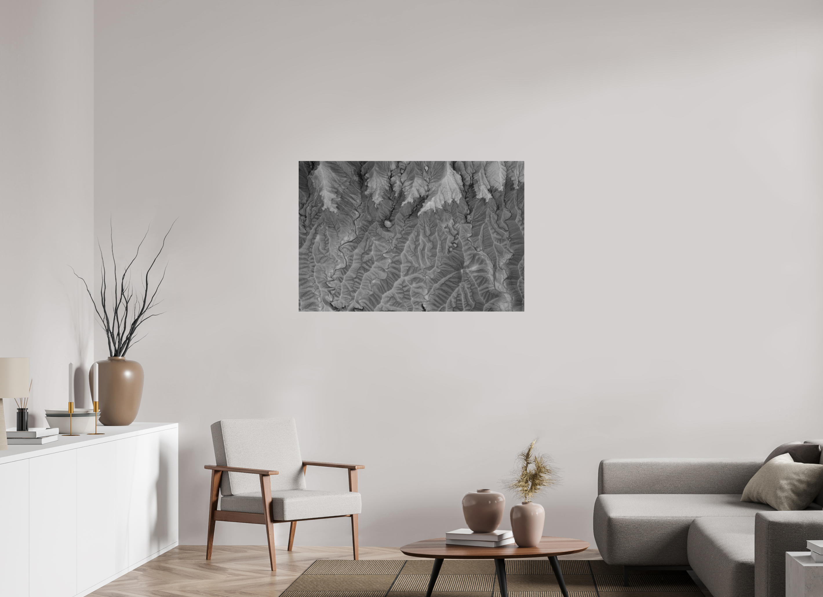 45 x 30″, acrylic DESERT TAPESTRY