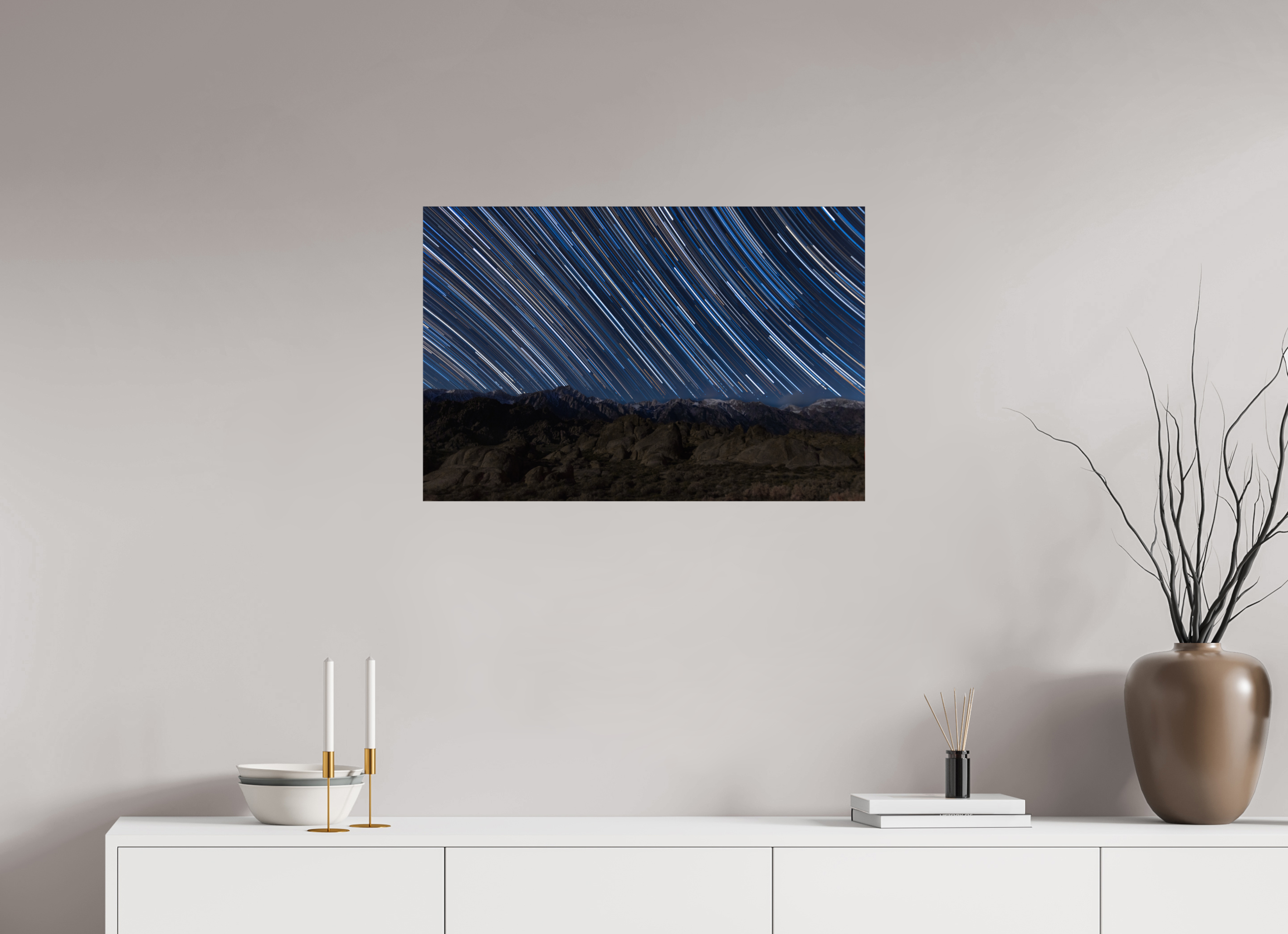 30 x 20″, Fine Art prints STAR TRAILS