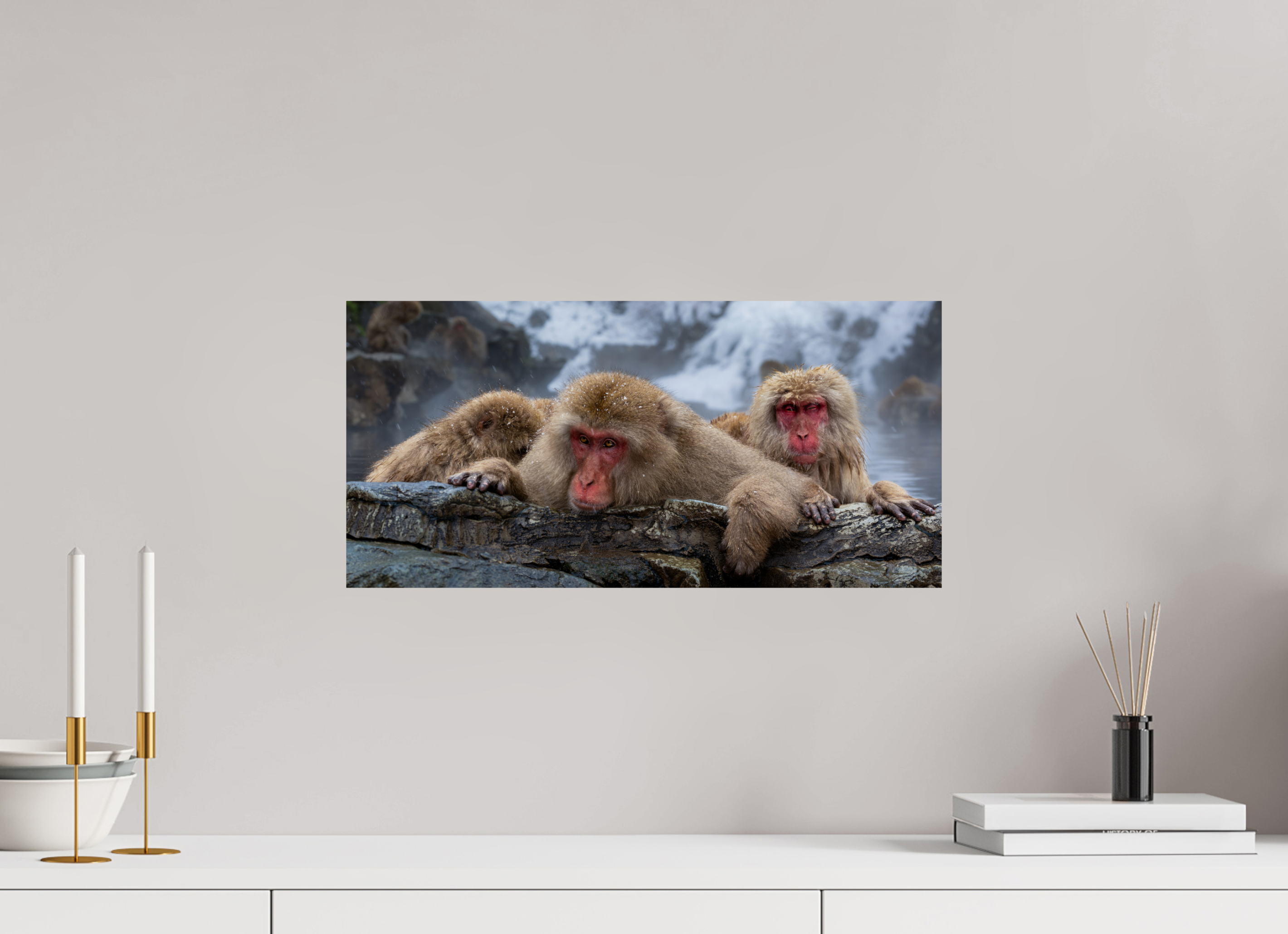 20.7 x 10″, Fine Art prints The Huddle