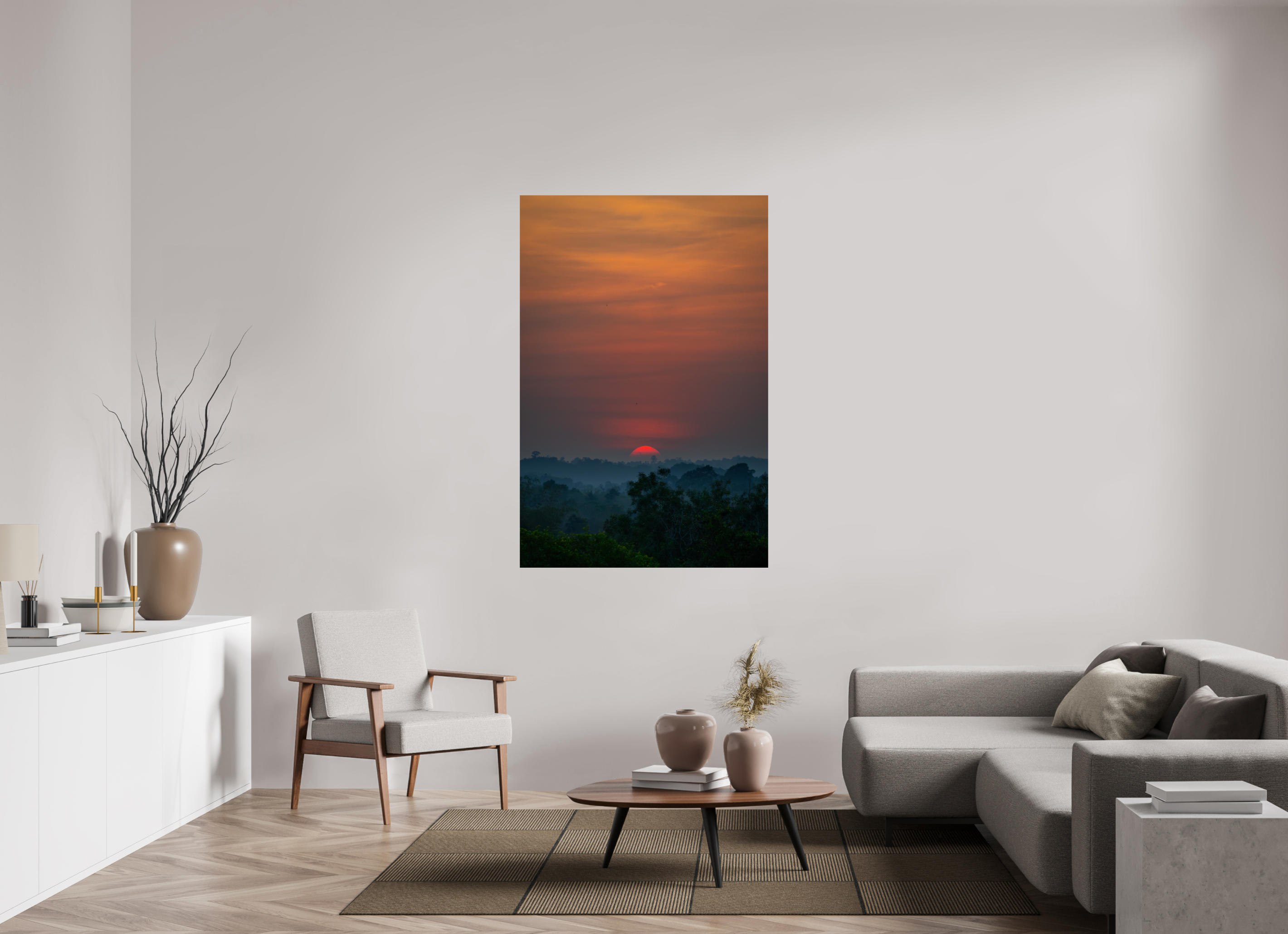 40 x 60″, Fine Art prints Rainforest Dawn