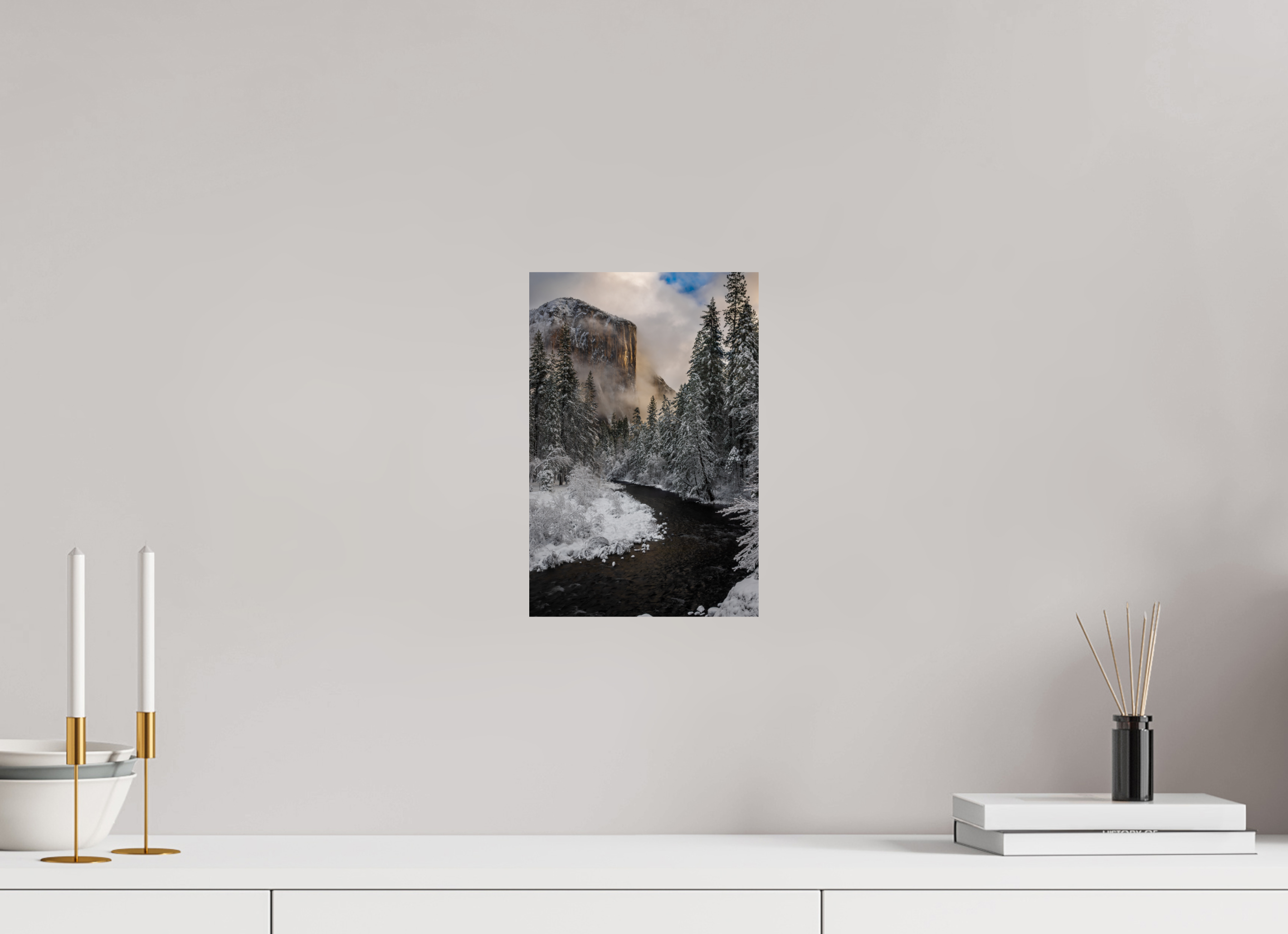 8 x 12″, Fine Art prints El Capitan and the Merced, After the Storm