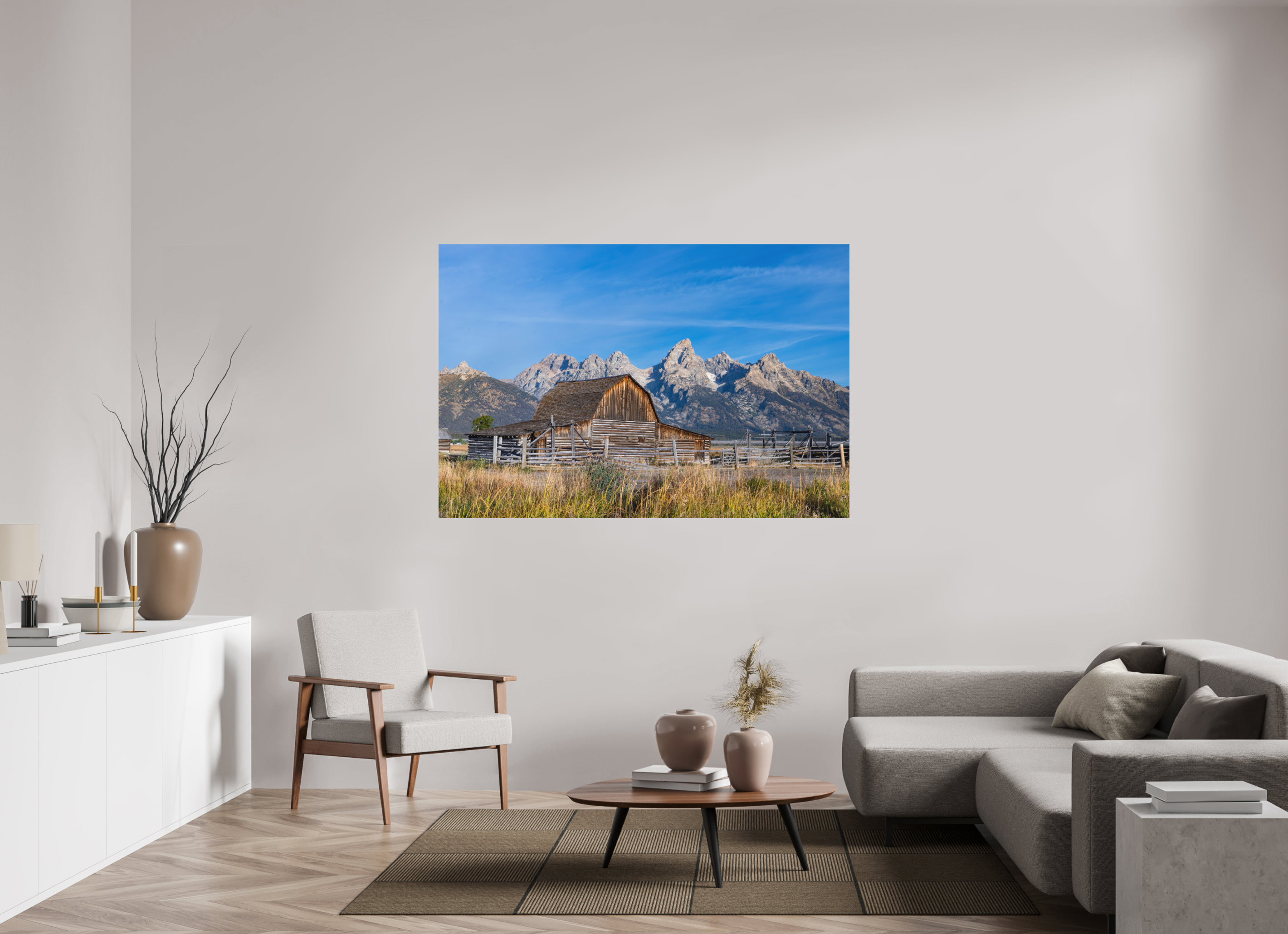 66 x 44″, Metal MORMON ROW