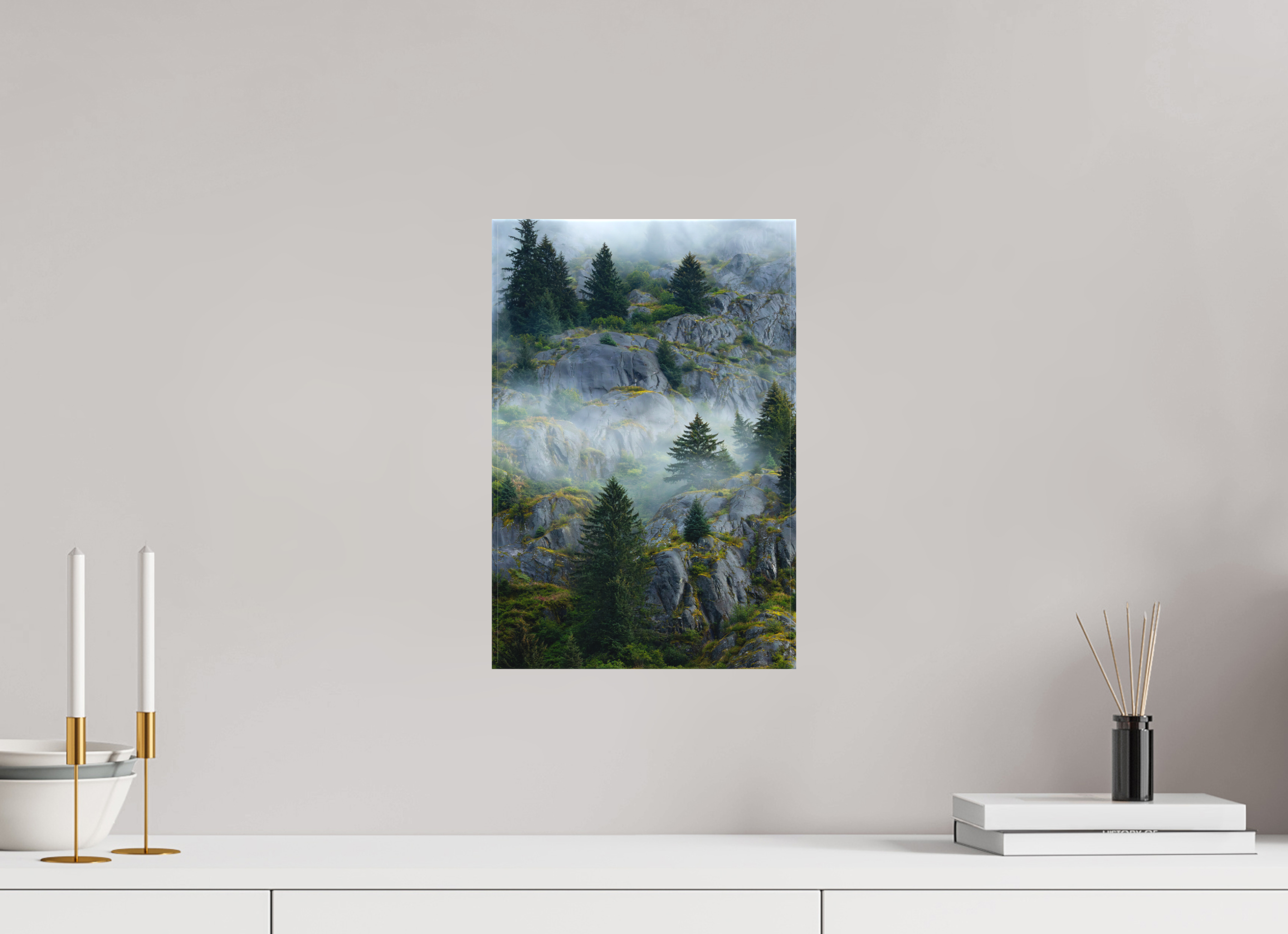 10 x 15″, Canvas Cloud forest