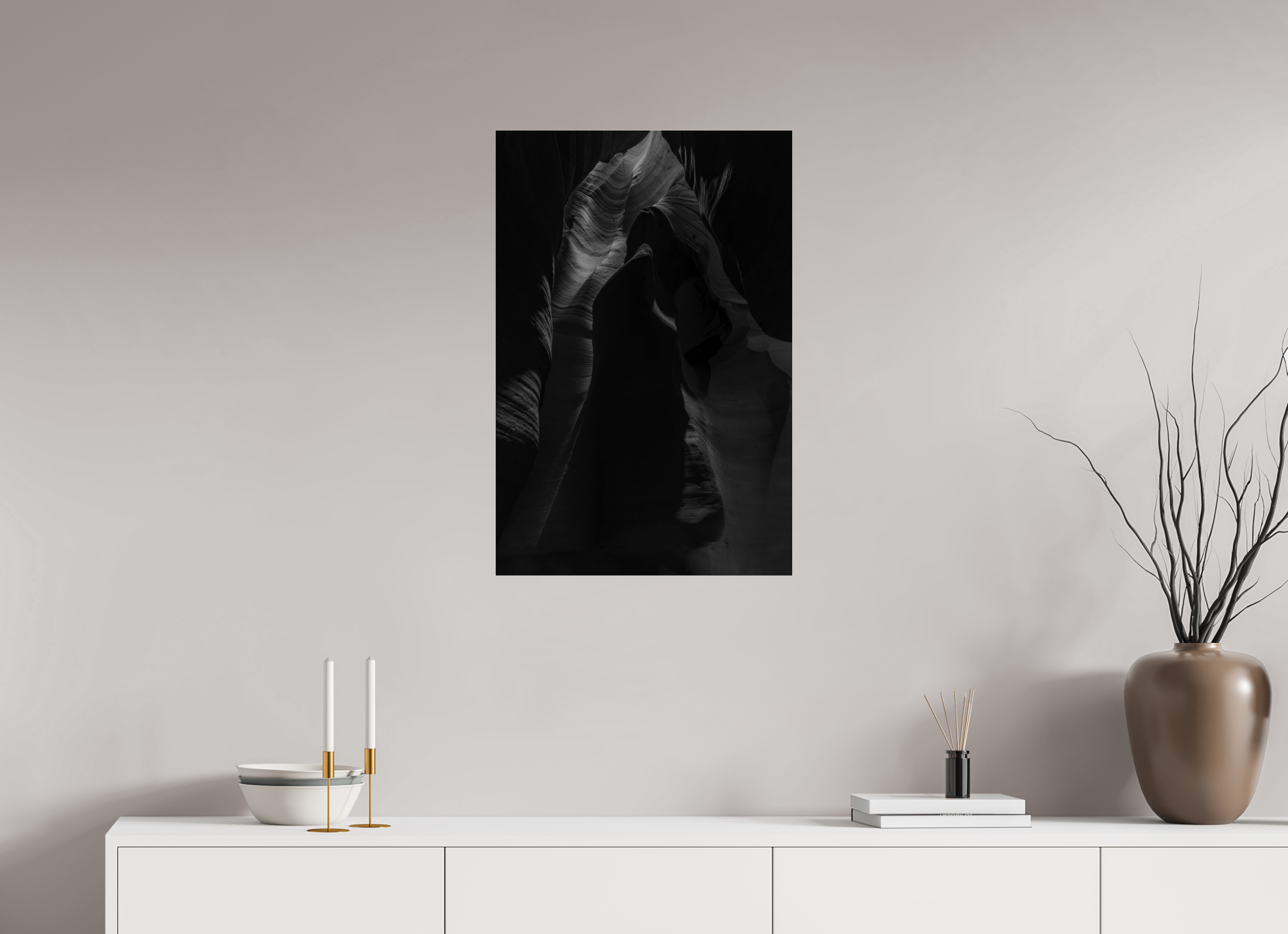 20 x 30″, acrylic Slot Canyon Glow – Antelope Canyon Fine Art Photography Print