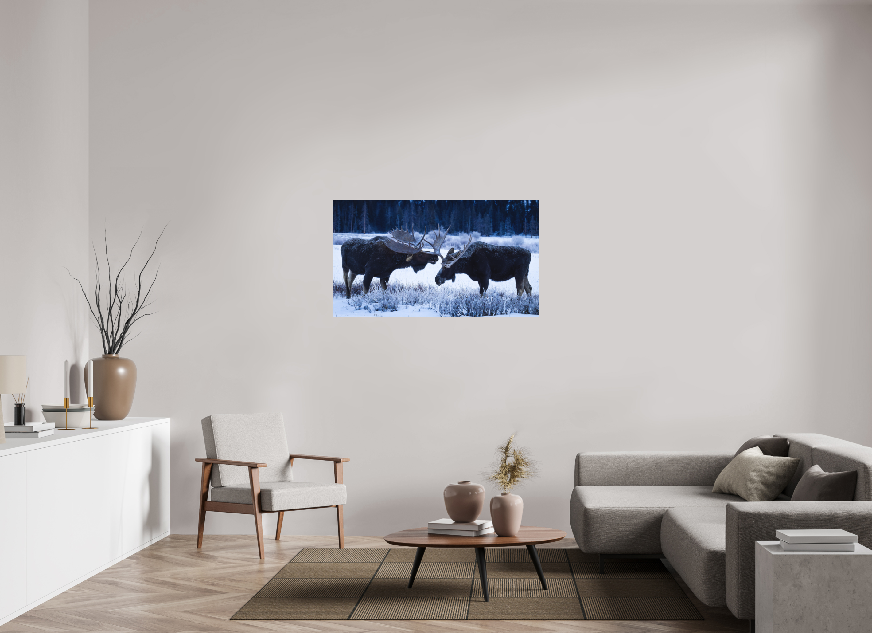49 x 27.6″, Metal FROSTBOUND