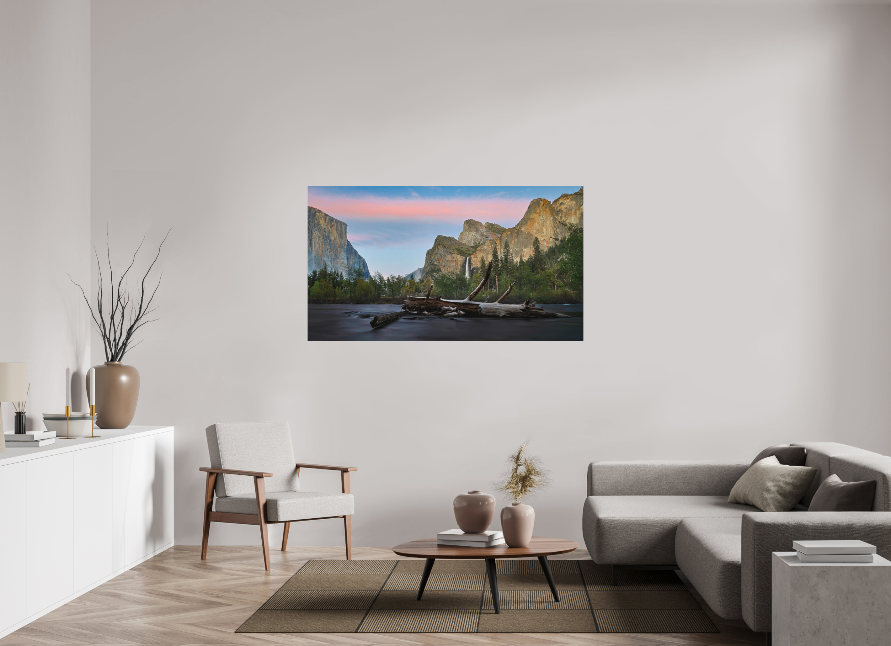 64 x 36″, Metal Spring In the Valley