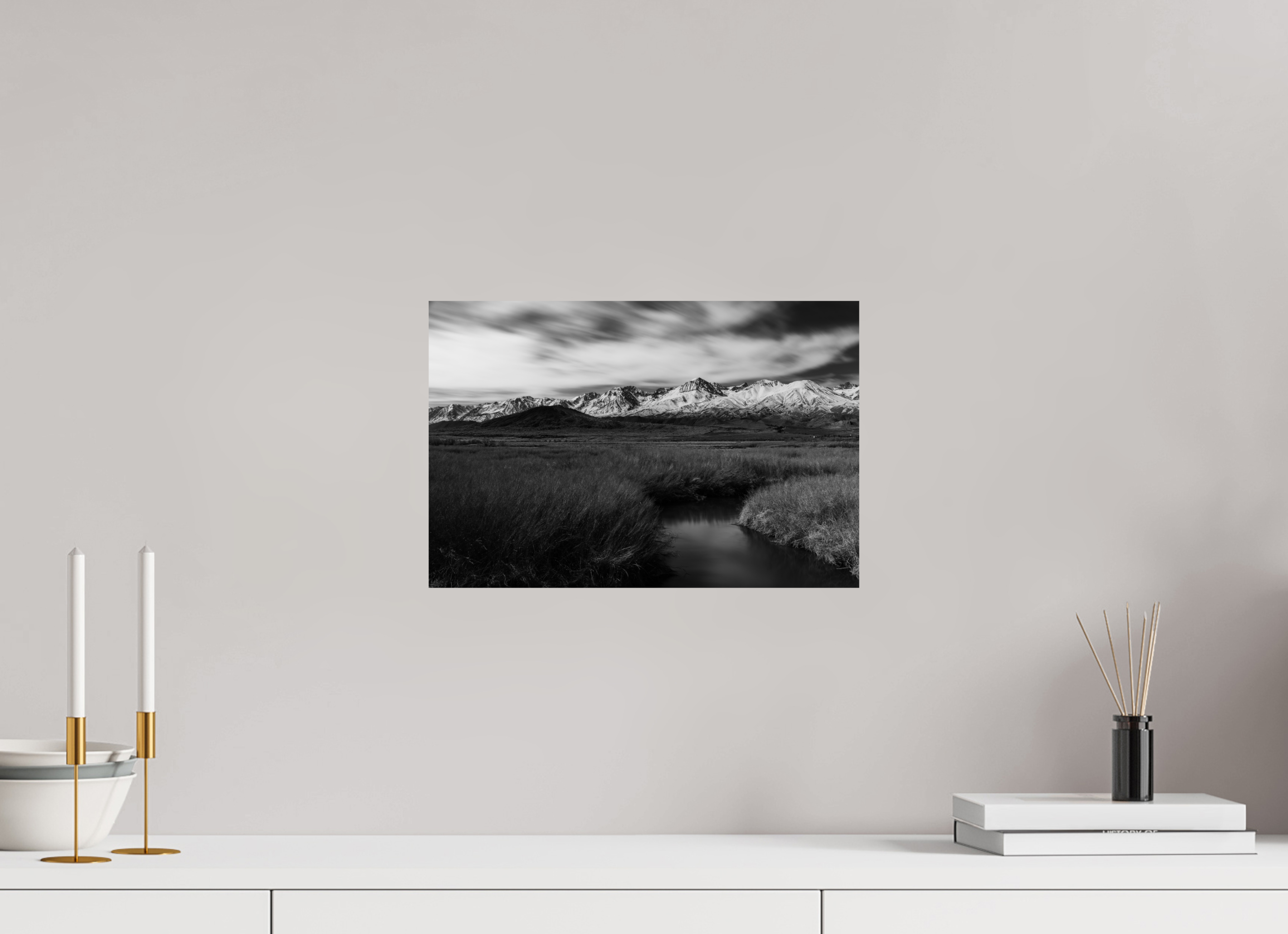 15 x 10″, Fine Art prints Eastern Sierra in Black and White
