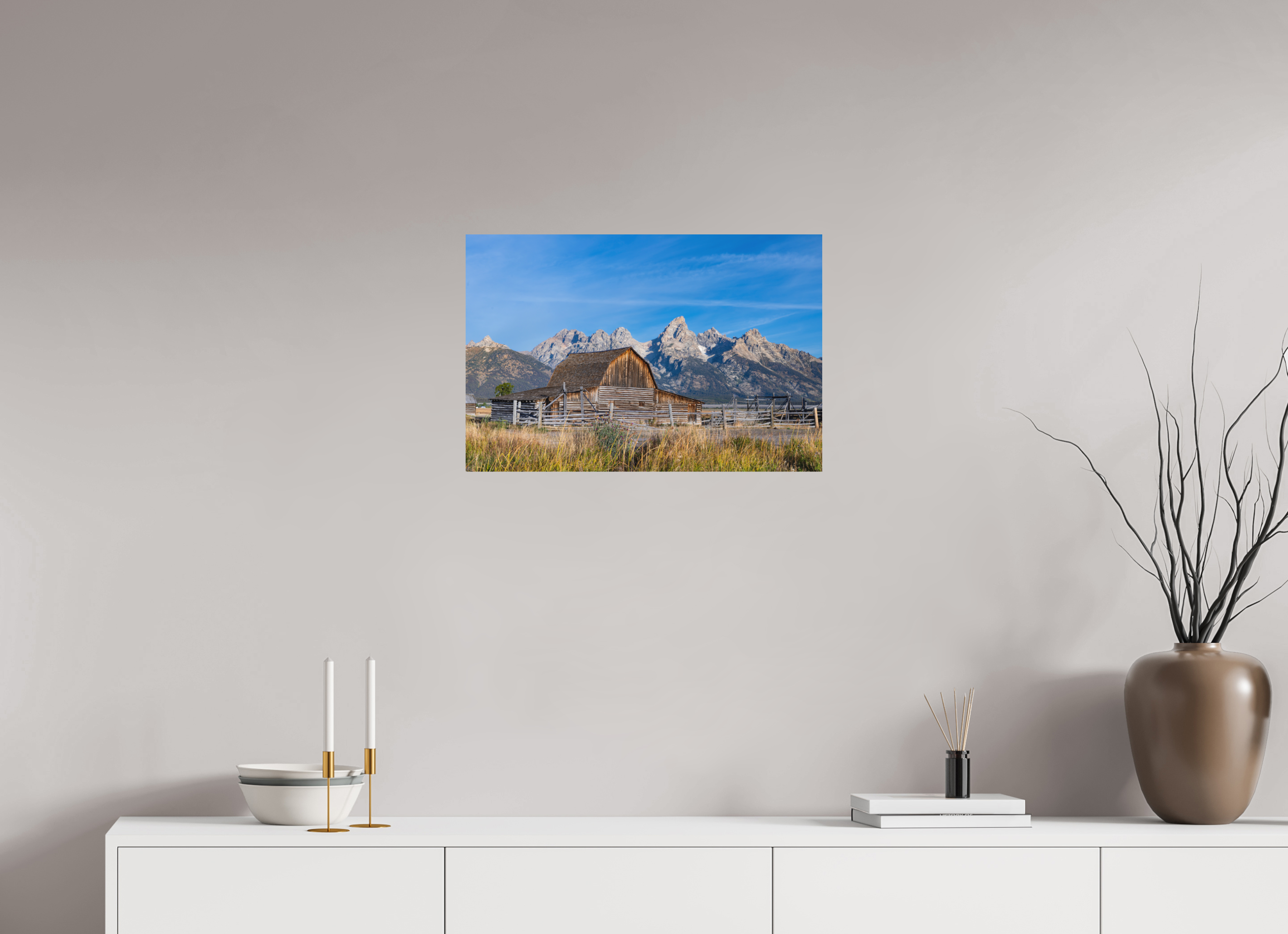 24 x 16″, Metal MORMON ROW