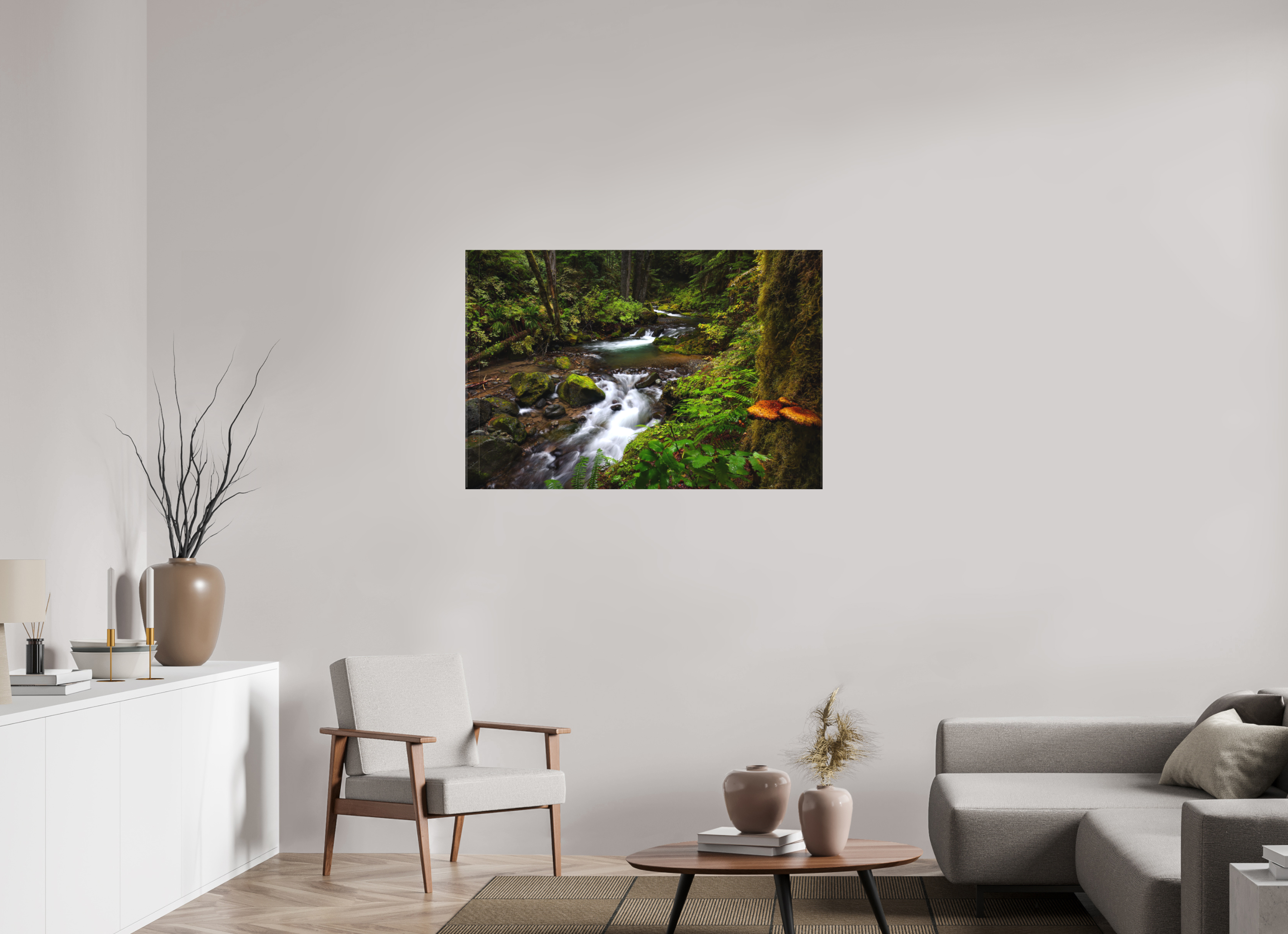 45 x 30″, Canvas Forest Falls