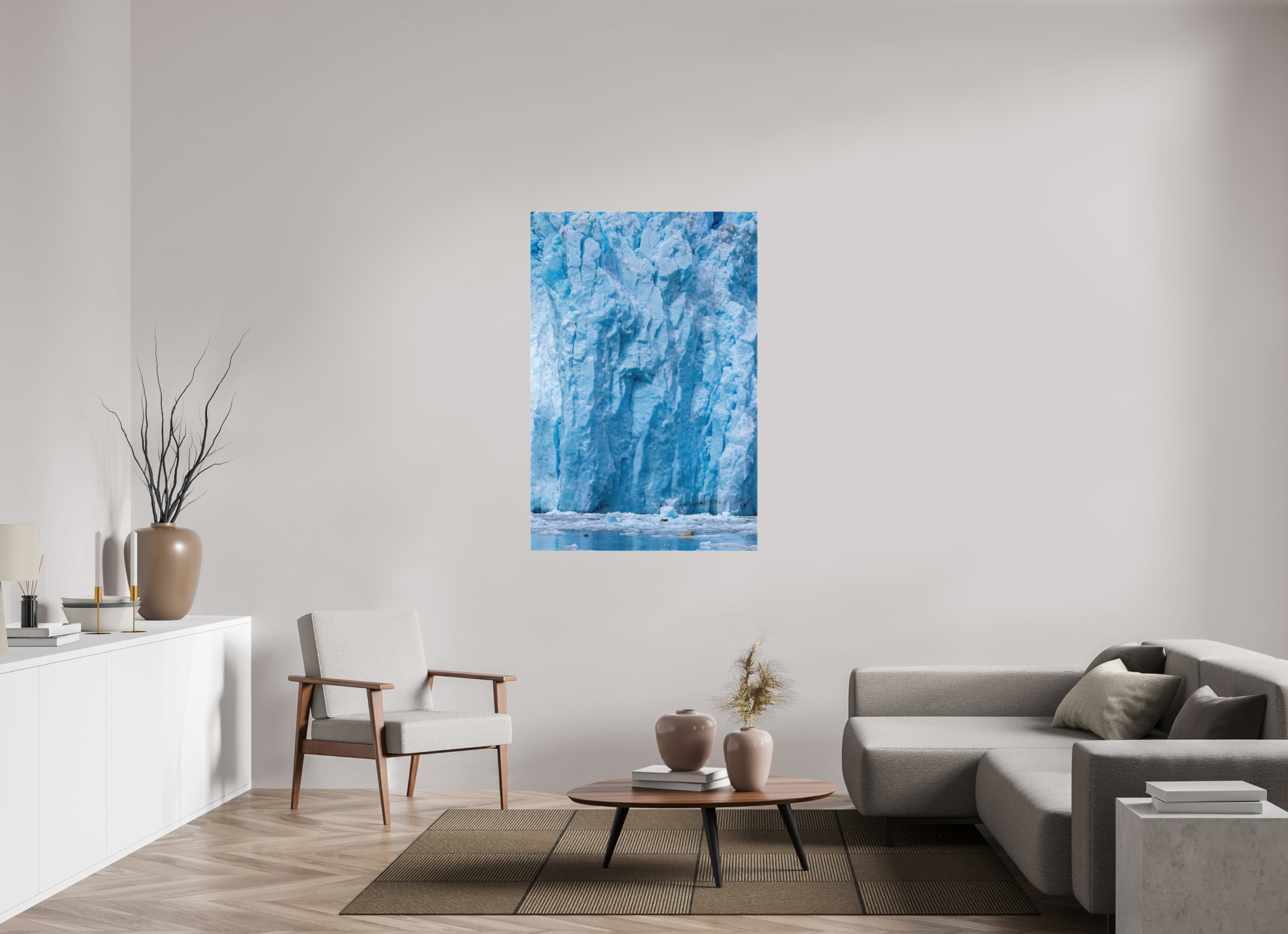 36 x 54″, Canvas Ancient Ice