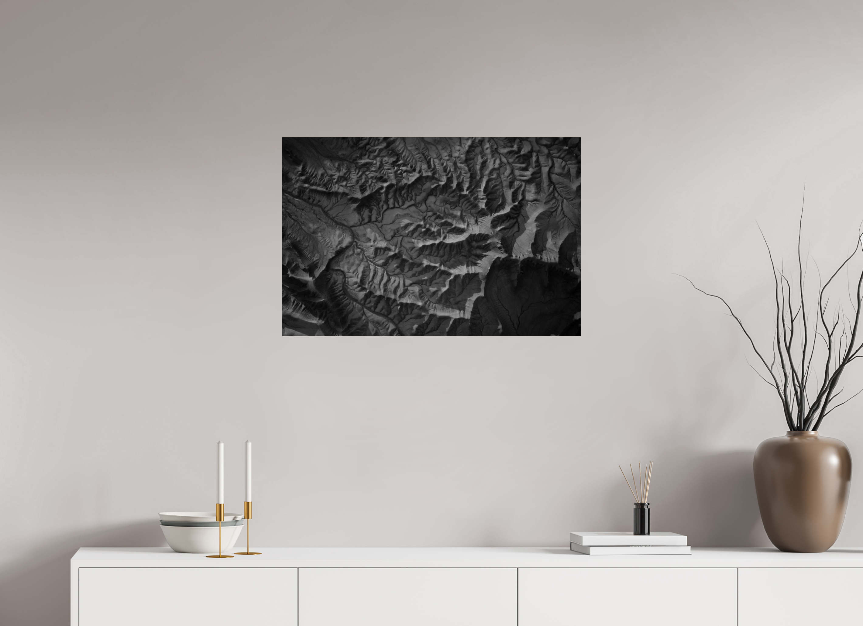 30 x 20″, acrylic LIGHT & SHADOW