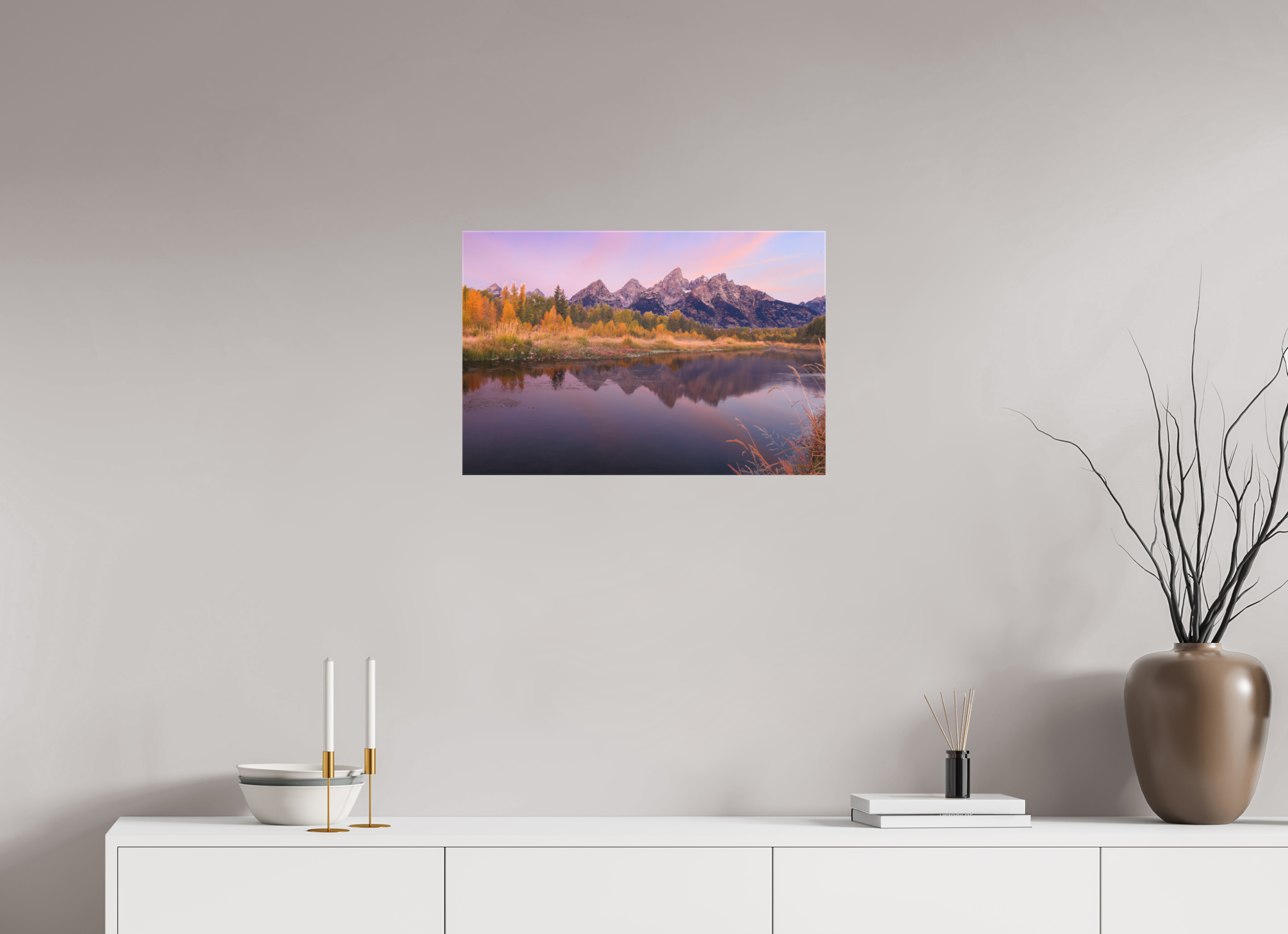 24 x 16″, Canvas TETON SUNRISE