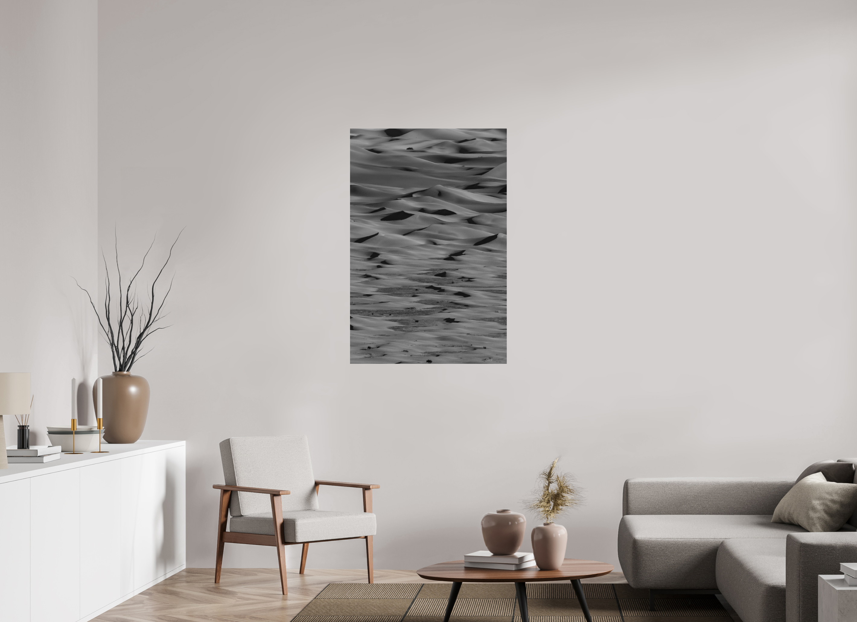 30 x 45″, acrylic DUNES AT DUSK