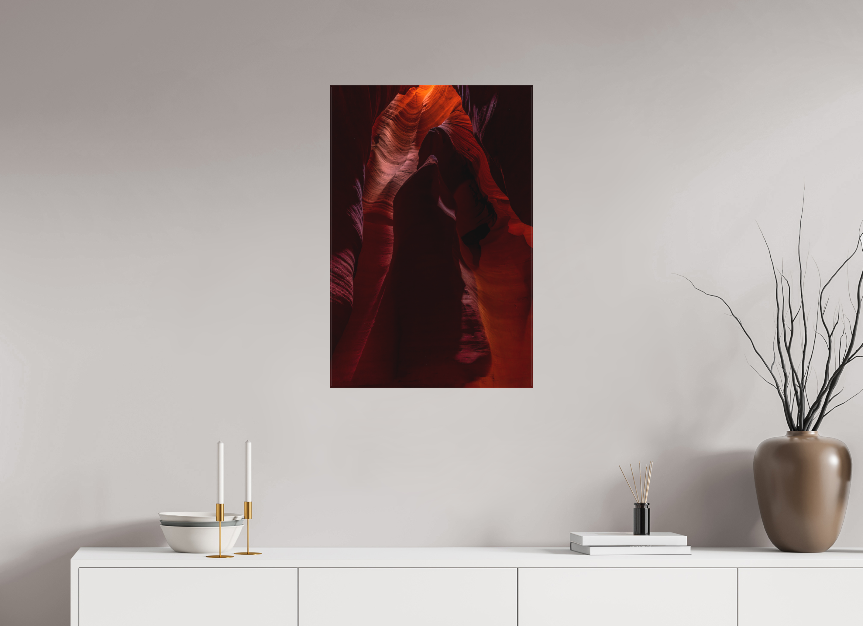 20 x 30″, Canvas Slot Canyon Glow – Antelope Canyon Fine Art Photography Print