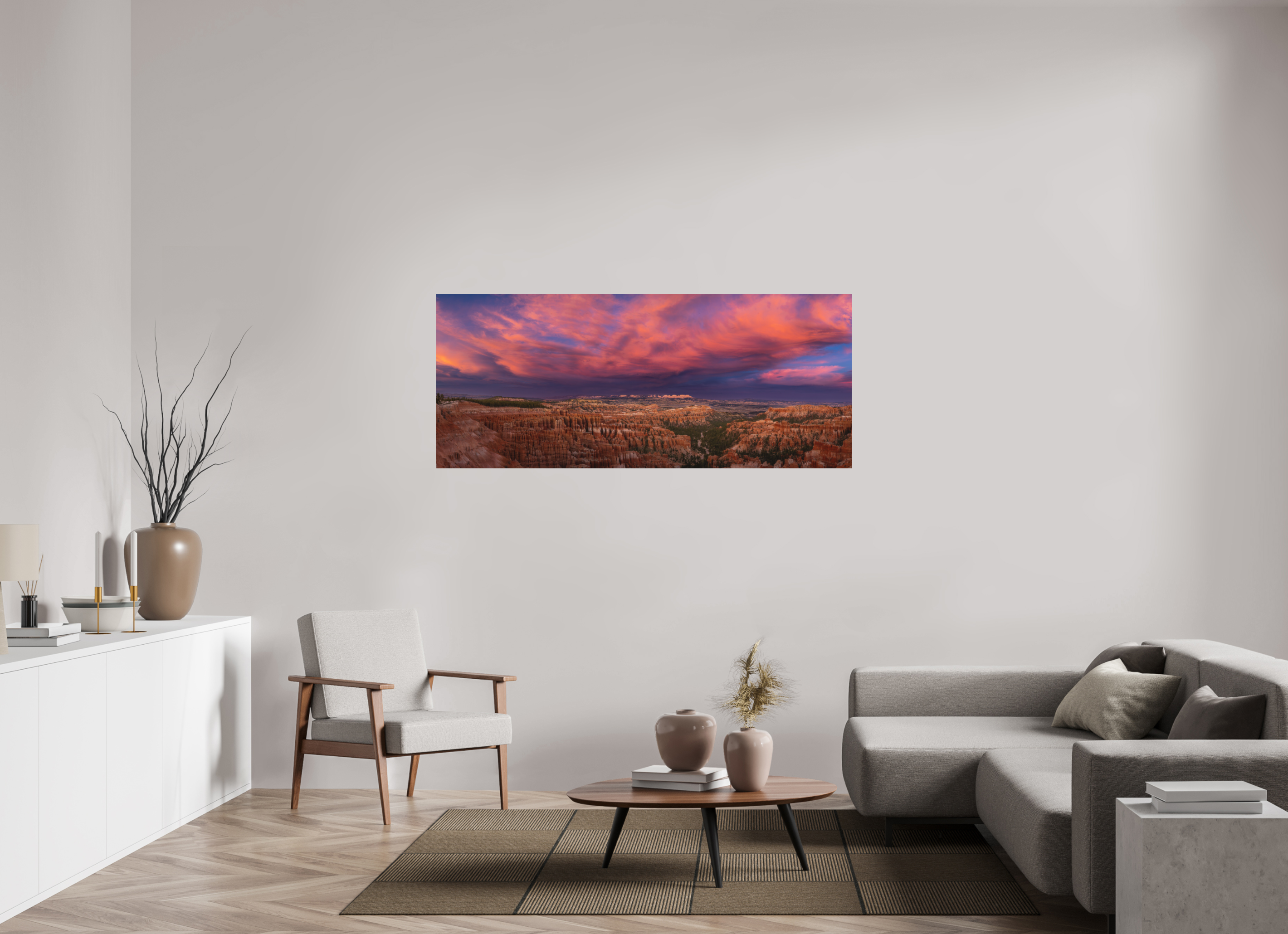 66.8 x 28″, Metal BRYCE PANORAMA