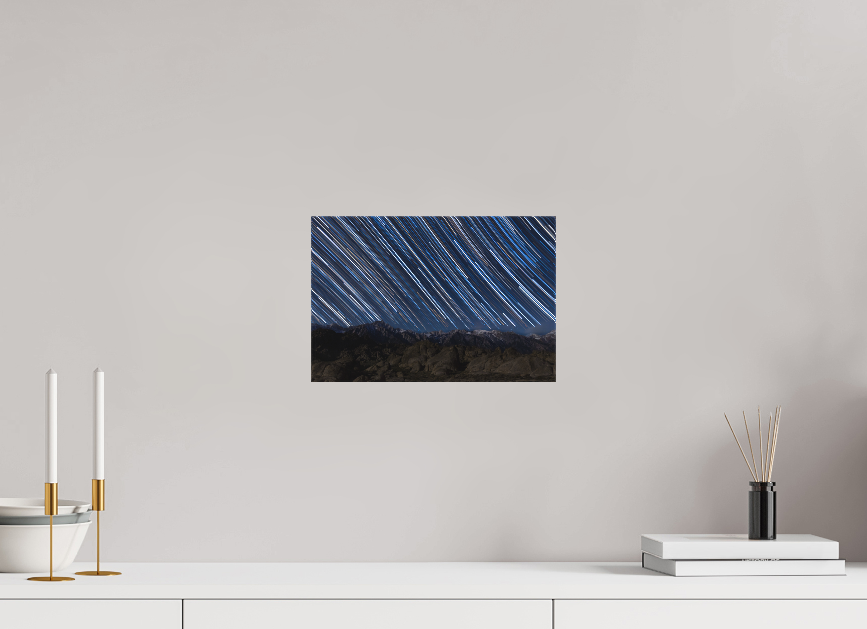 12 x 8″, Canvas STAR TRAILS