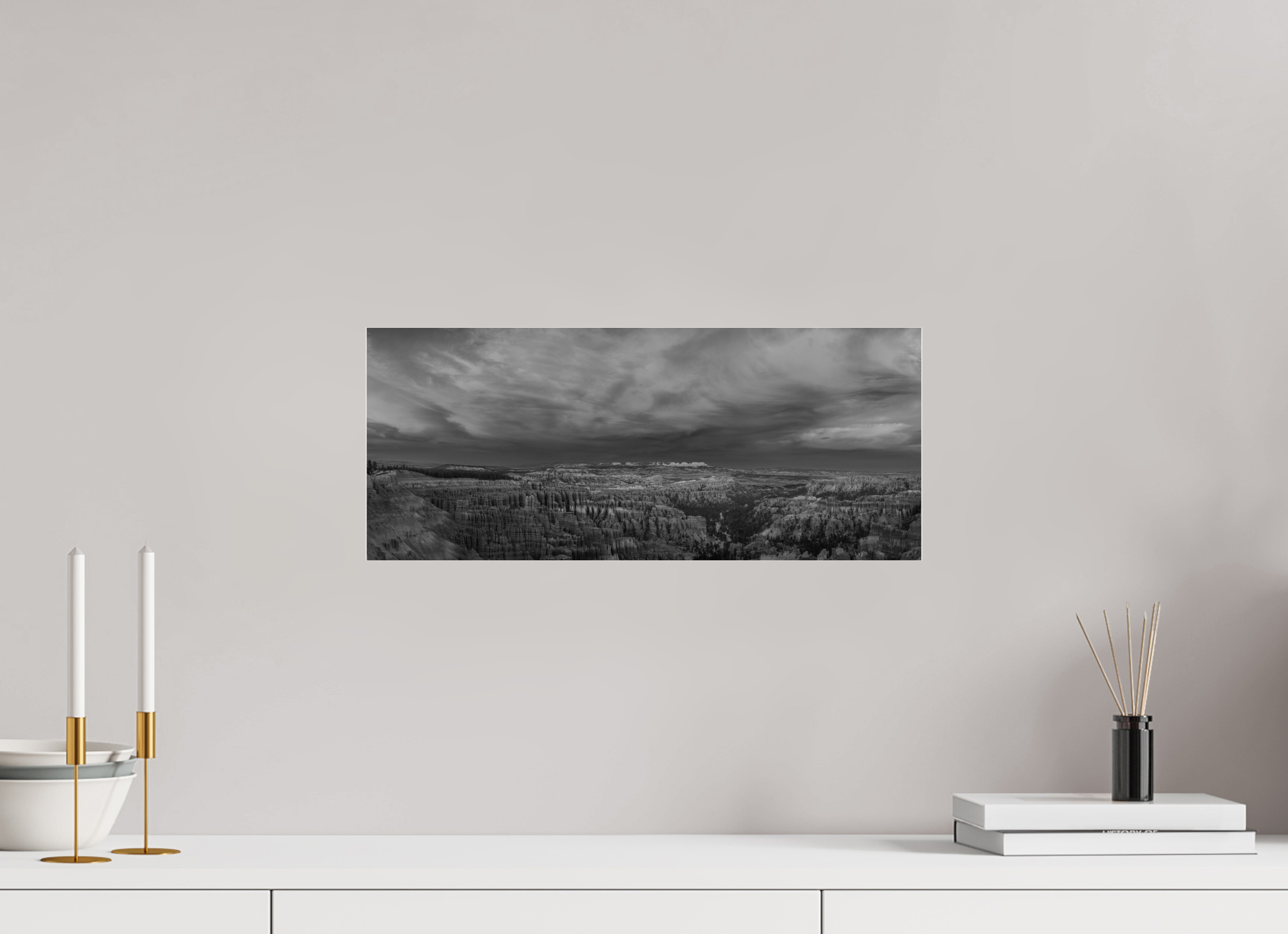 19.1 x 8″, acrylic BRYCE PANORAMA