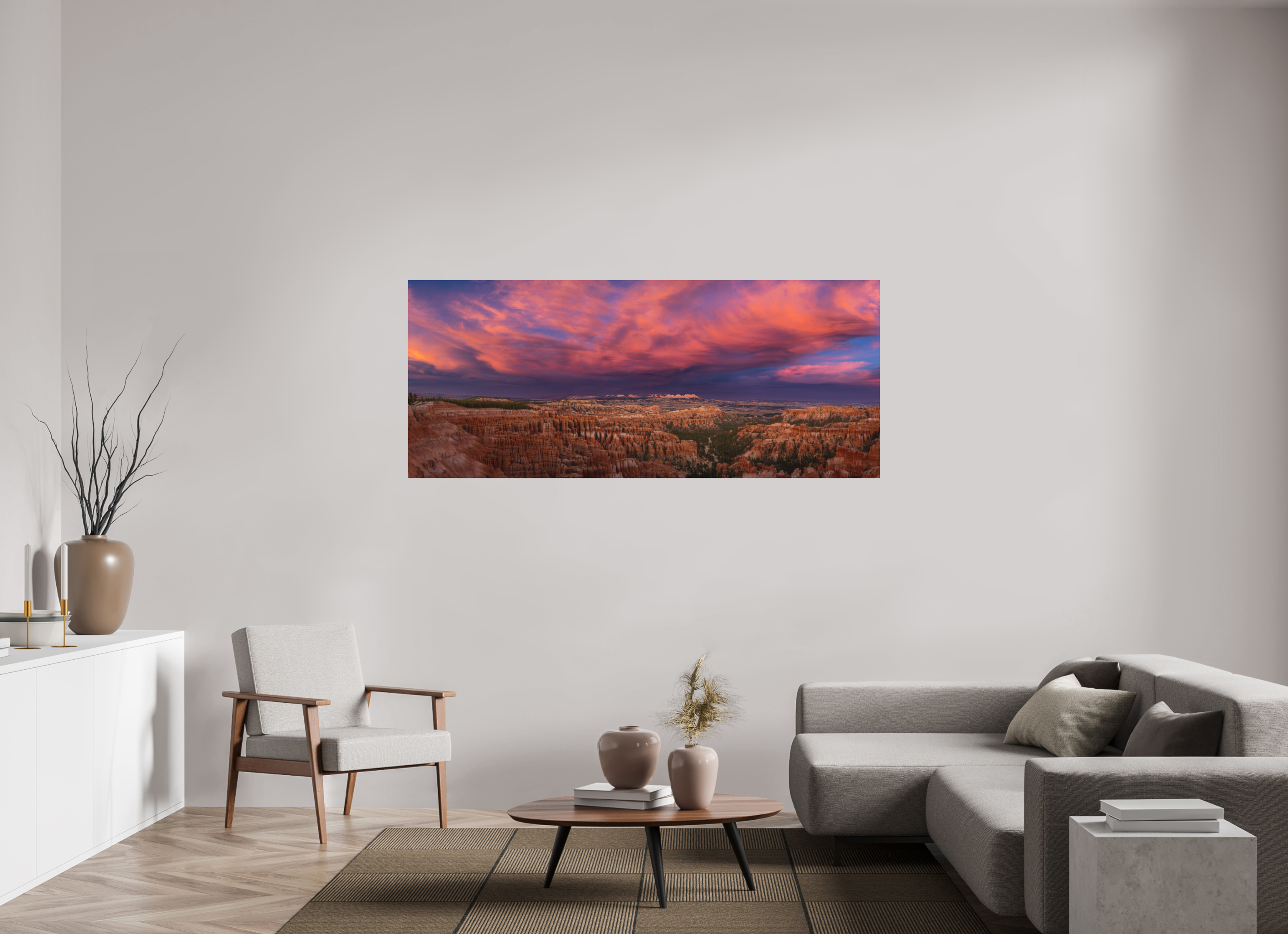 73.9 x 31″, Metal BRYCE PANORAMA