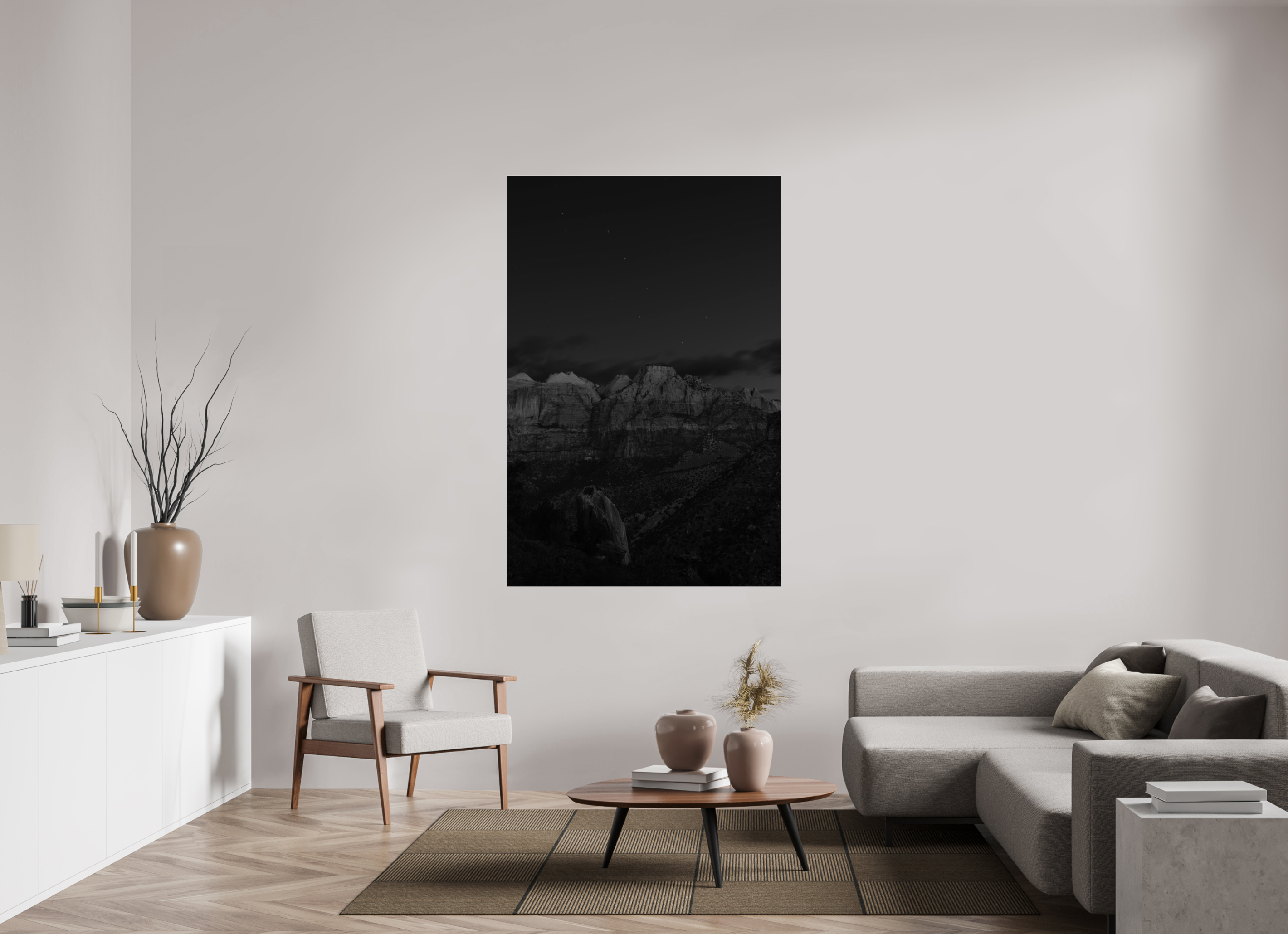 44 x 66″, acrylic Big Dipper