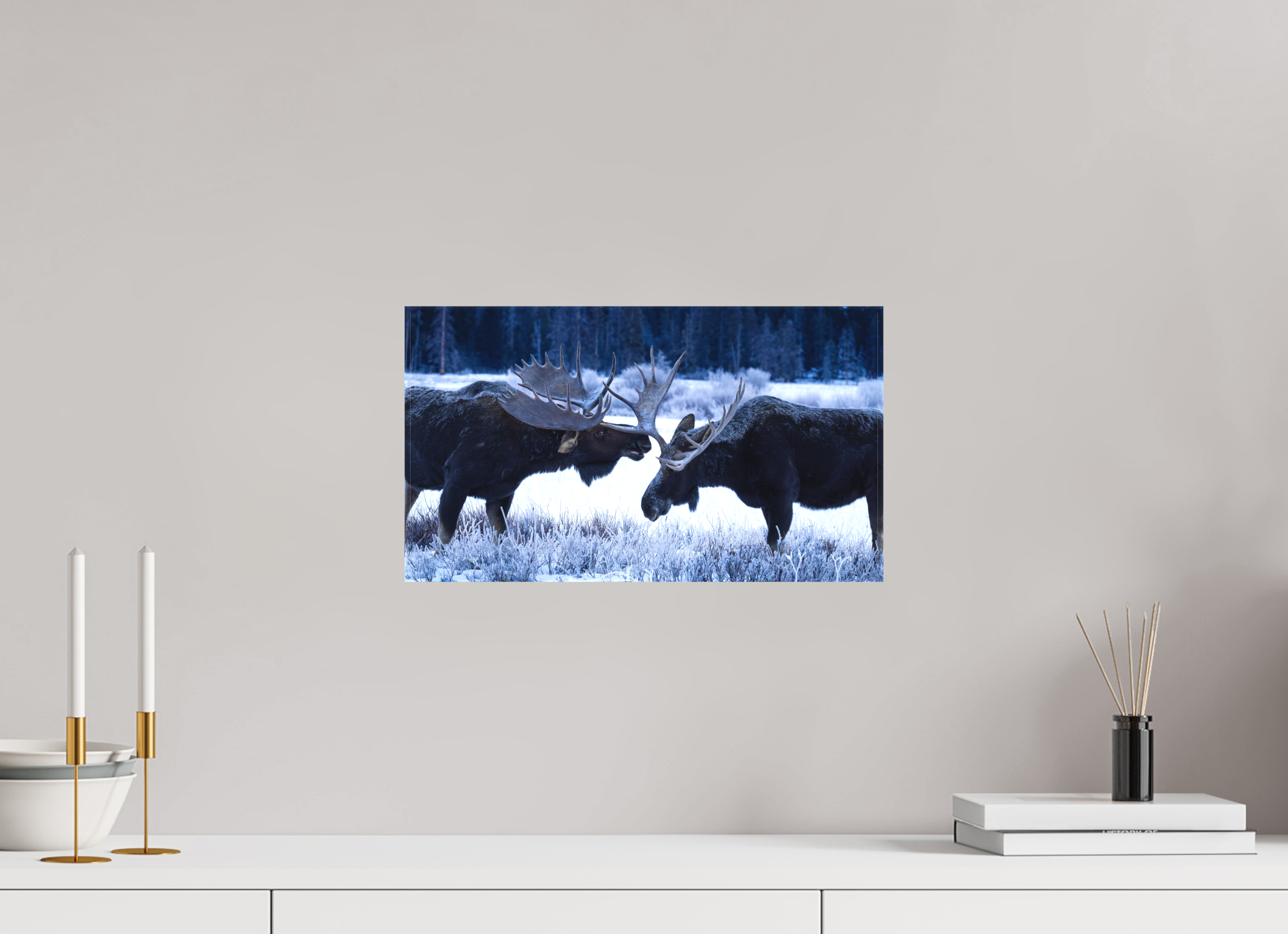 16 x 9″, Canvas FROSTBOUND