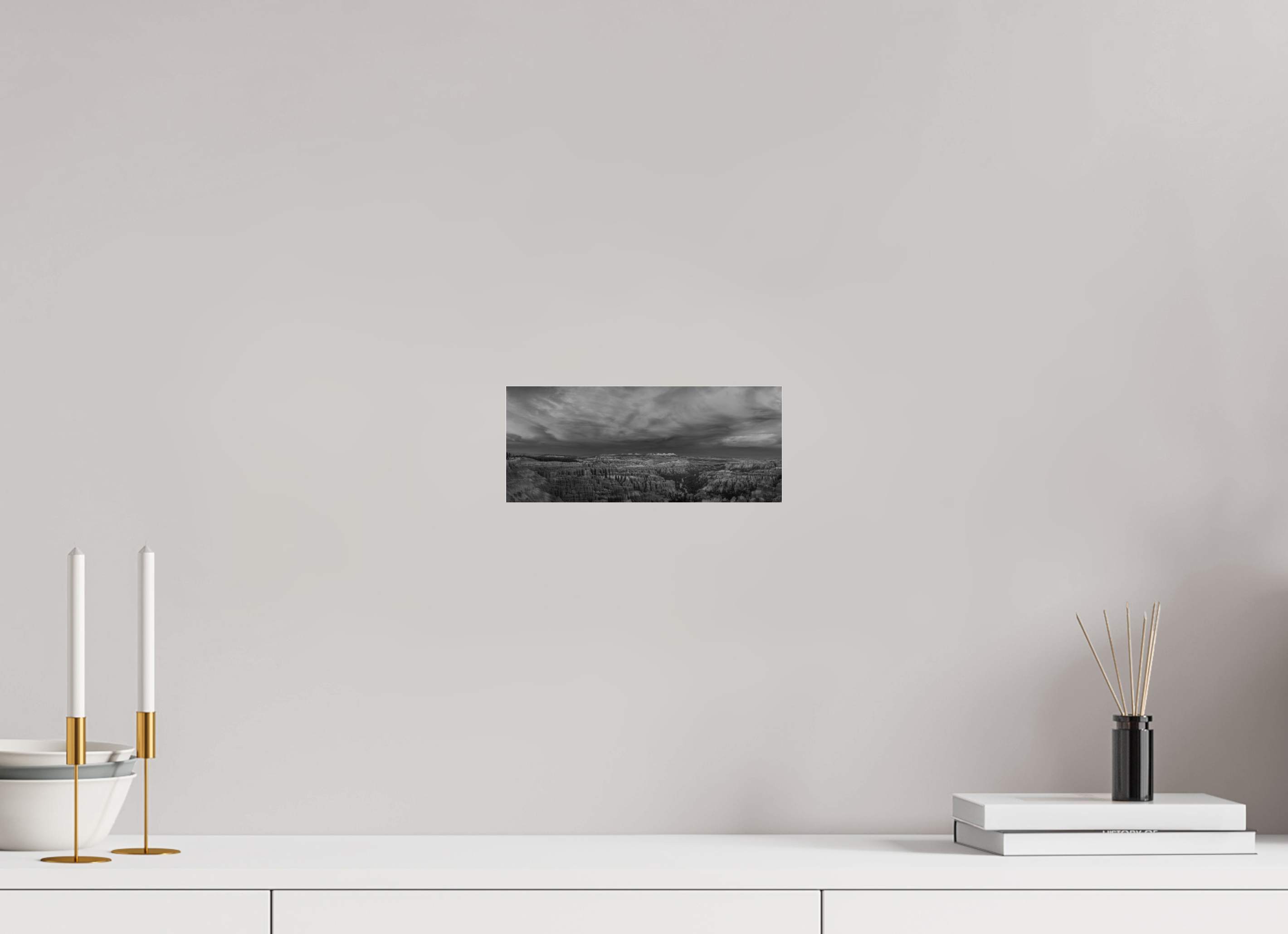9.5 x 4″, acrylic BRYCE PANORAMA
