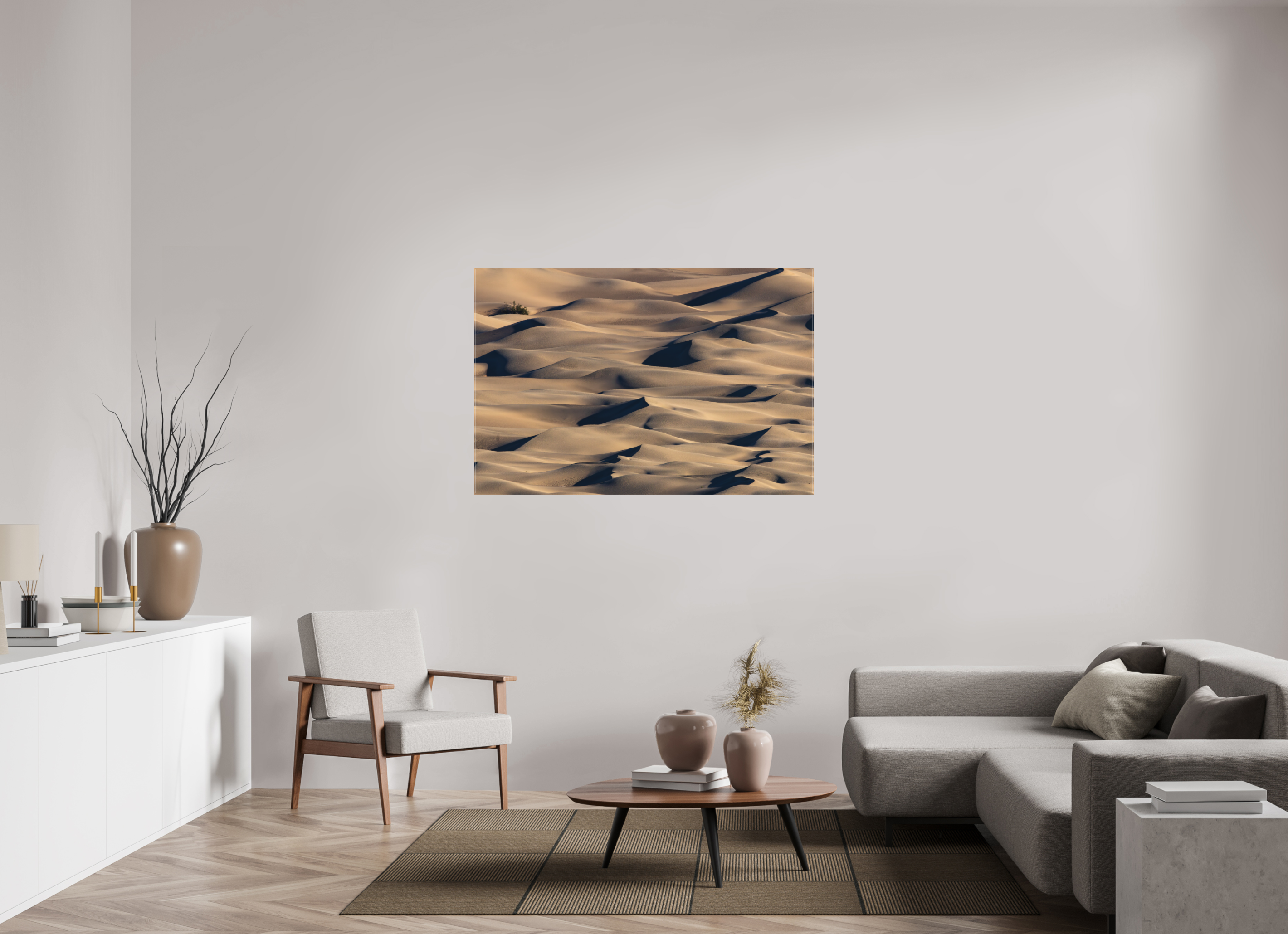 54 x 36″, Canvas DUNE CURVES