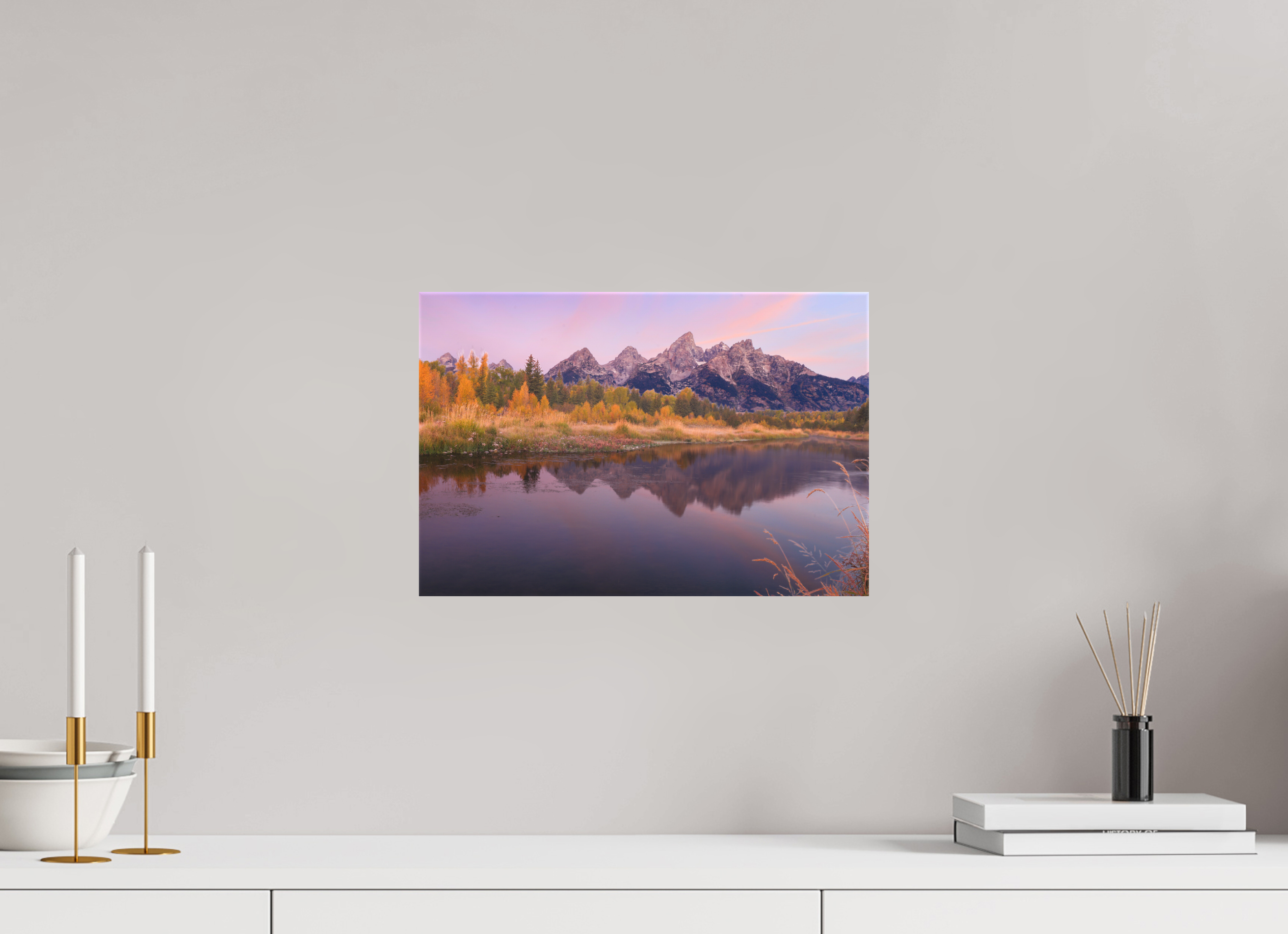 15 x 10″, Canvas TETON SUNRISE