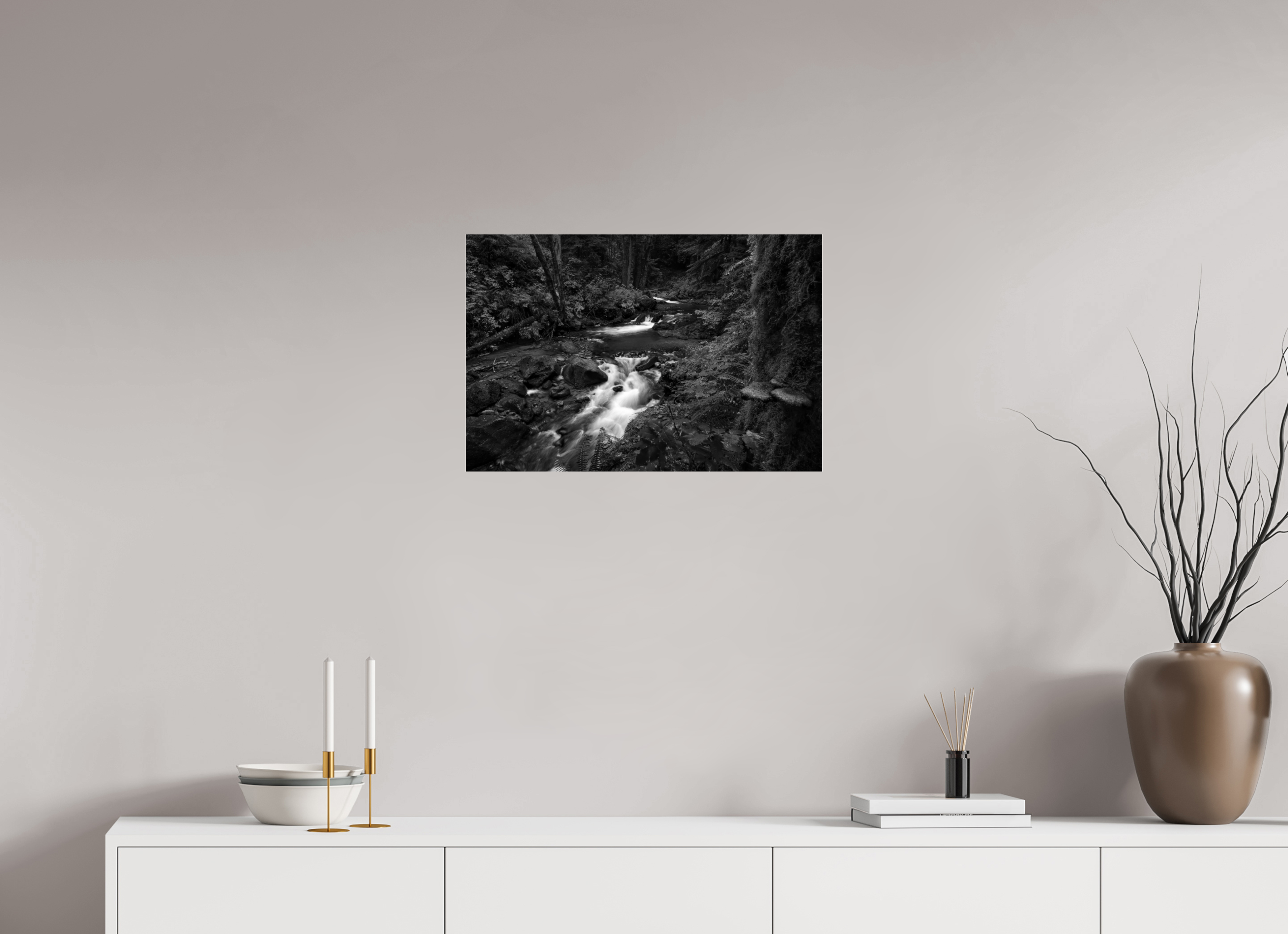 24 x 16″, acrylic Forest Falls