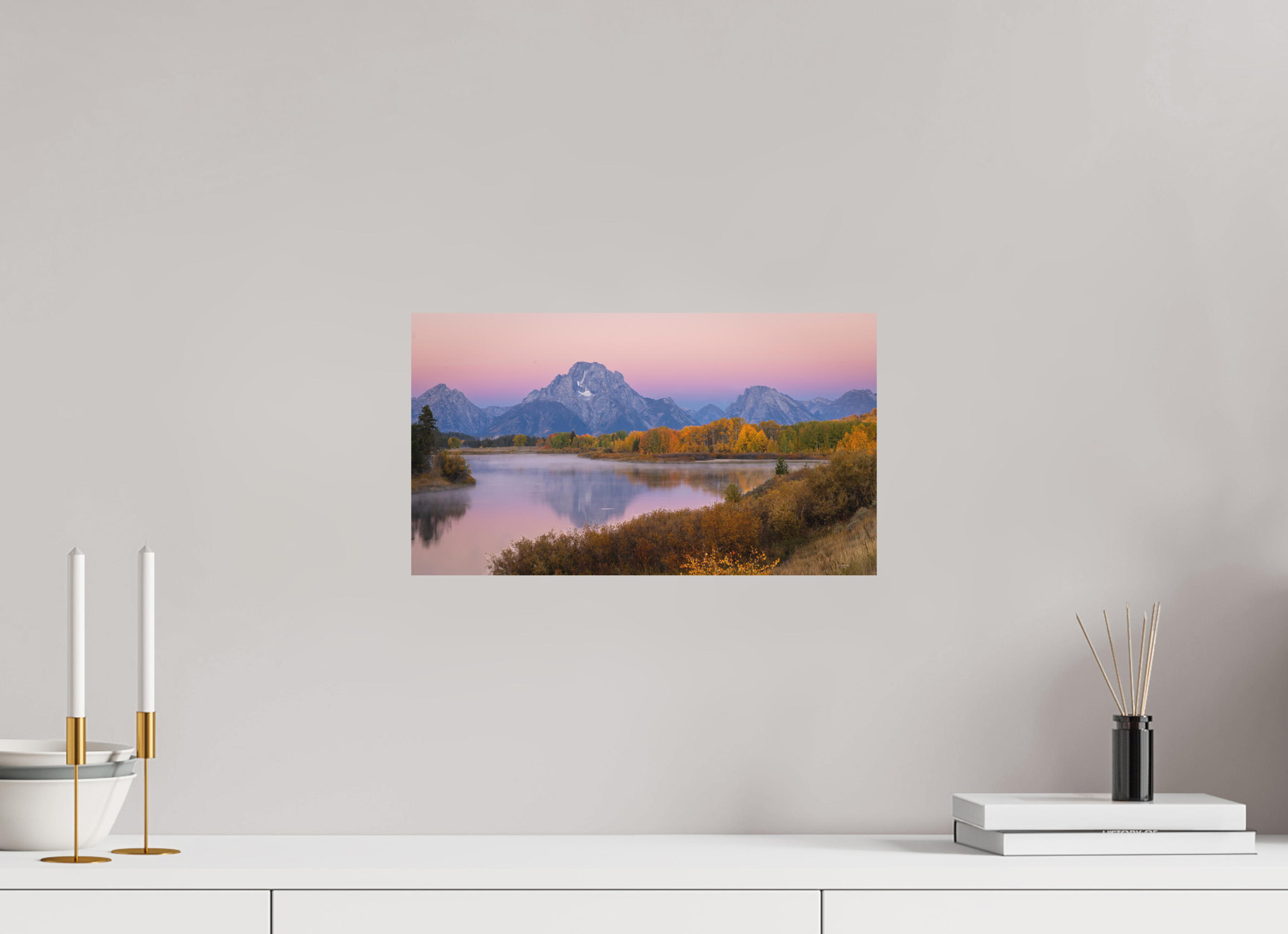 16 x 9″, Metal TETON REFLECTION