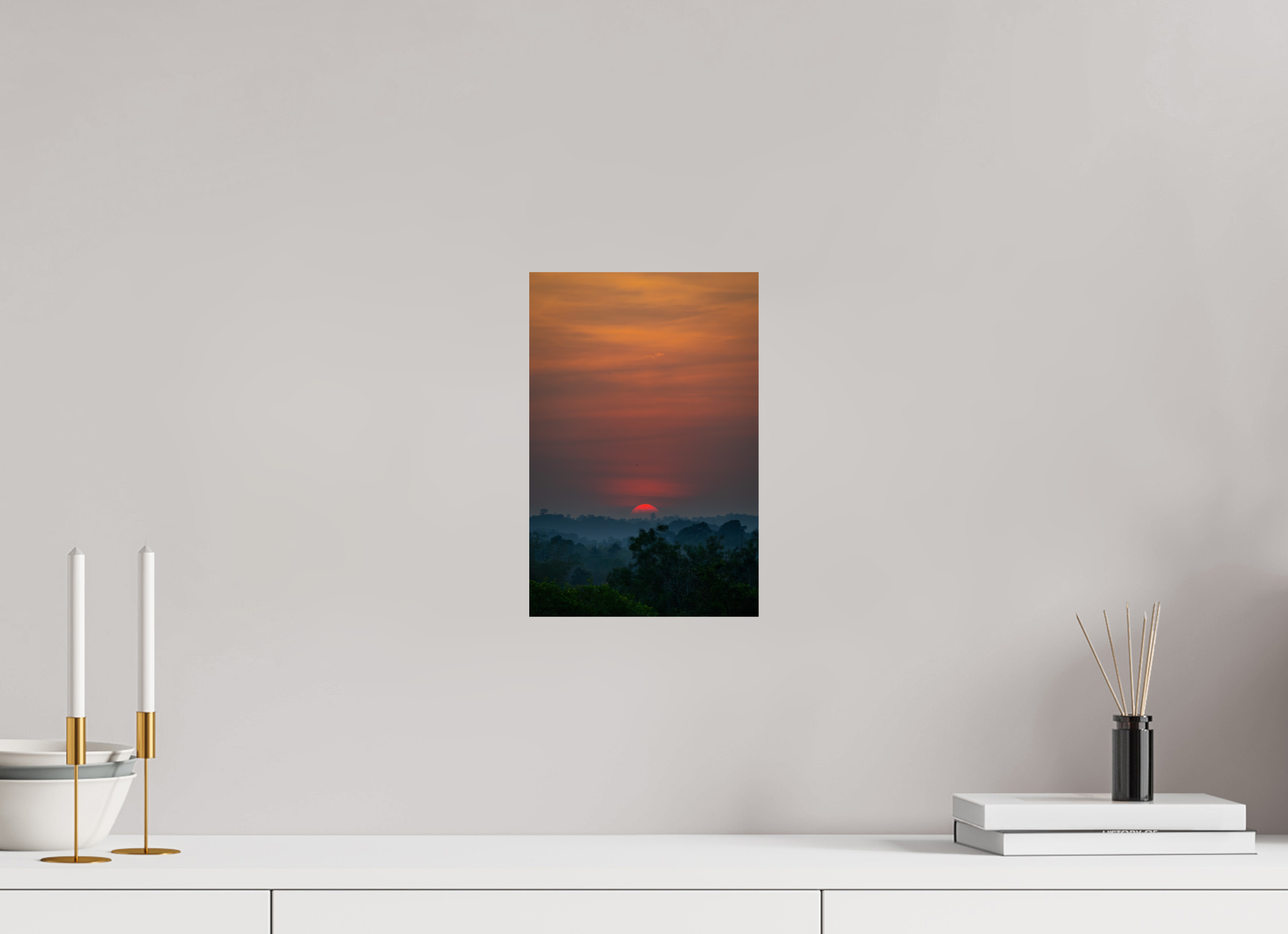 8 x 12″, Fine Art prints Rainforest Dawn