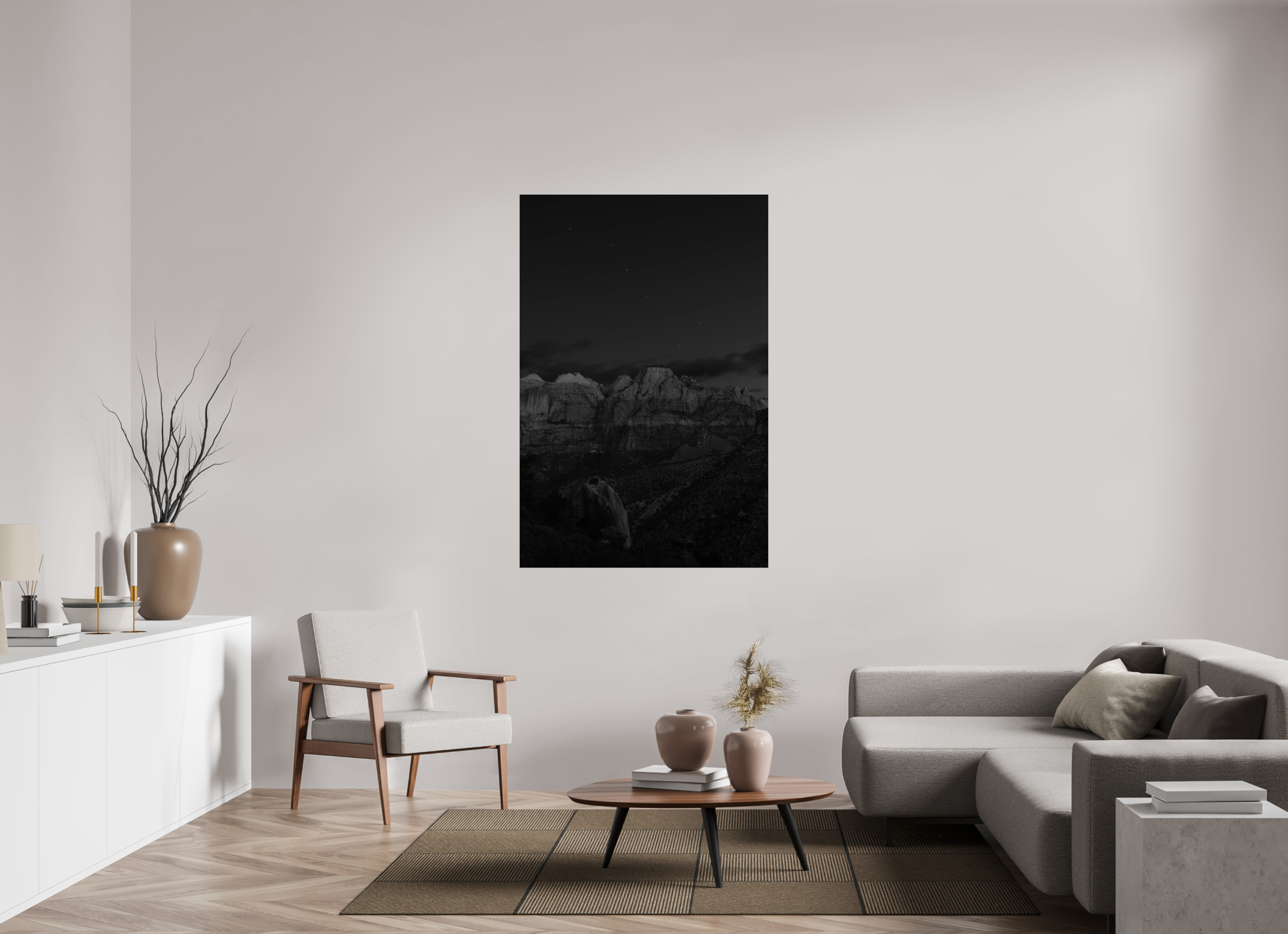 40 x 60″, acrylic Big Dipper