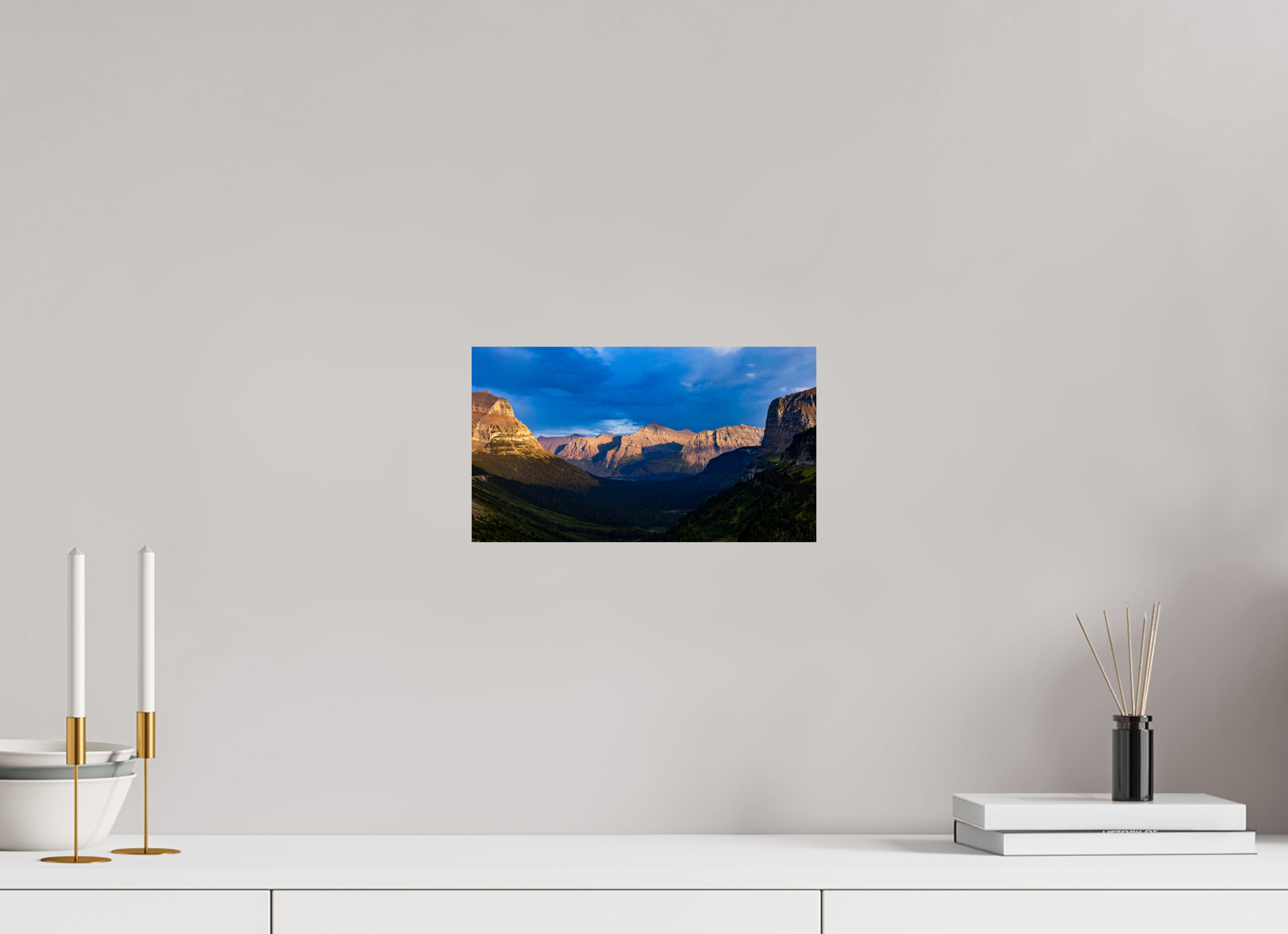 12 x 6.8″, Fine Art prints Autumn in Glacier