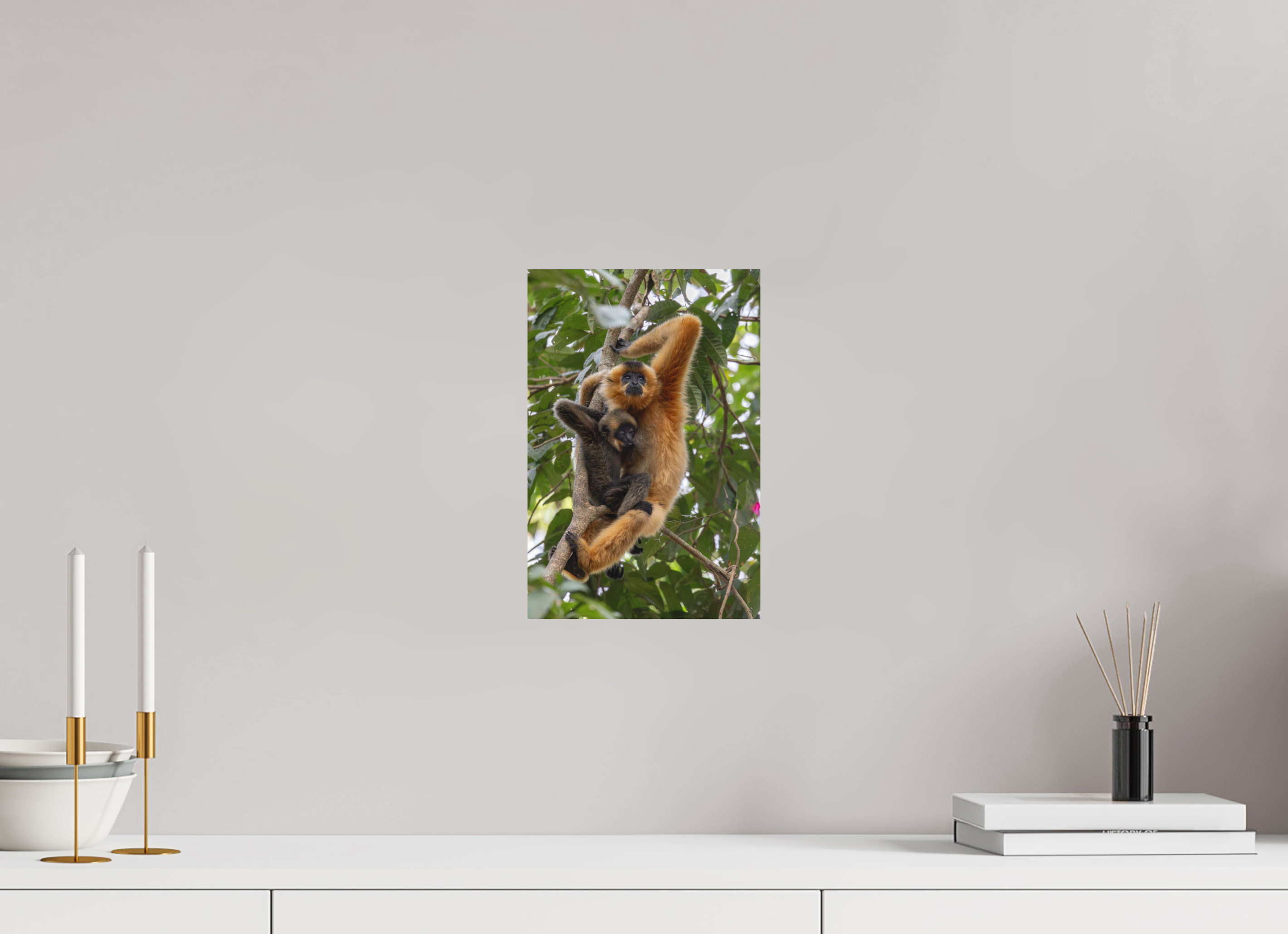 8 x 12″, Metal Holding On