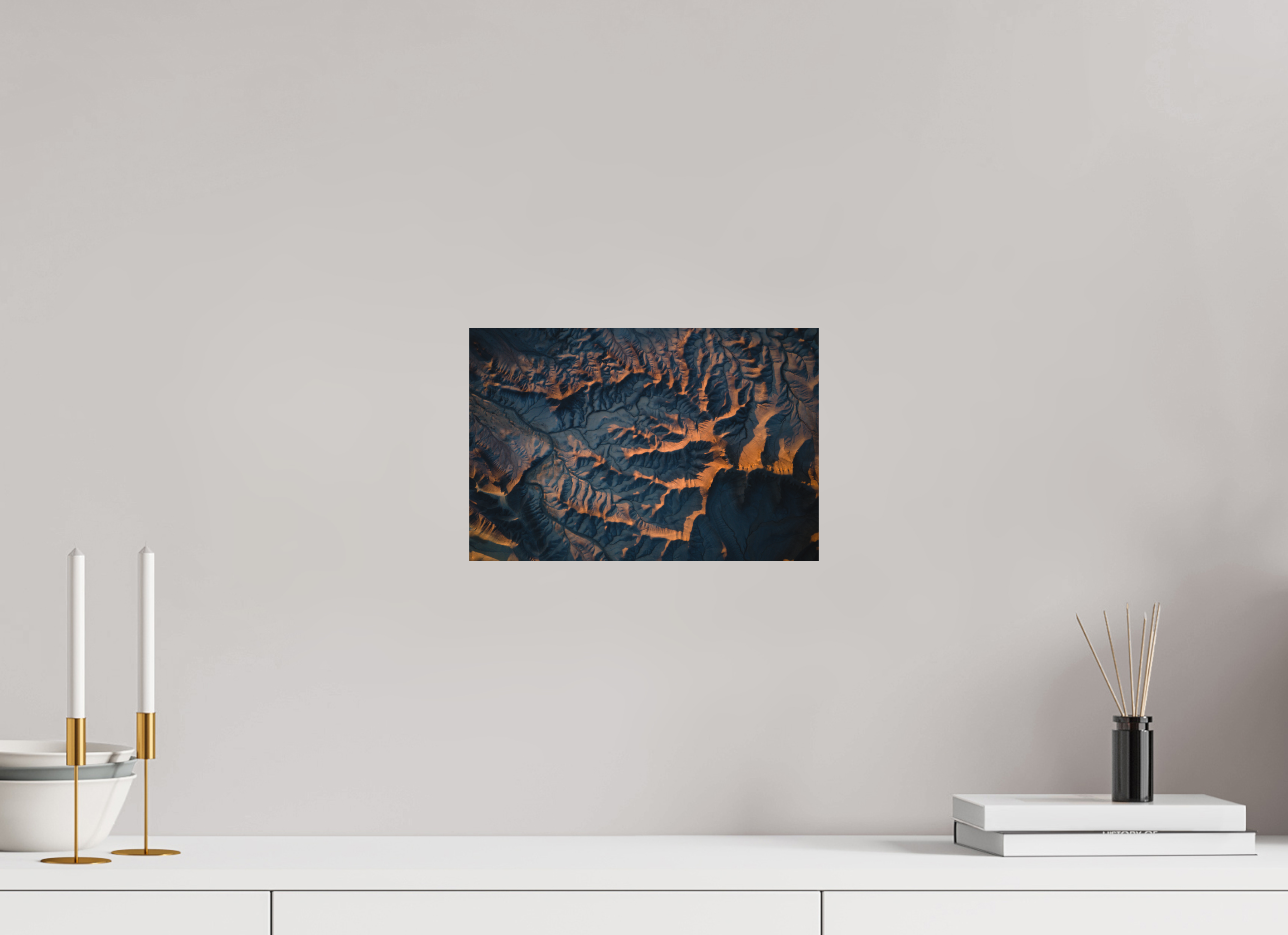 12 x 8″, Metal LIGHT & SHADOW