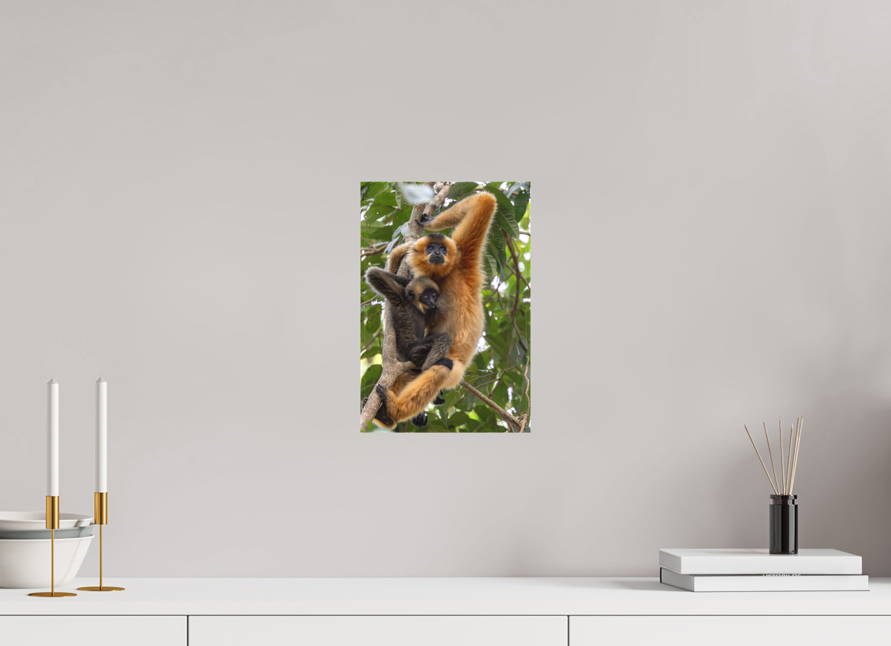 8 x 12″, Canvas Holding On