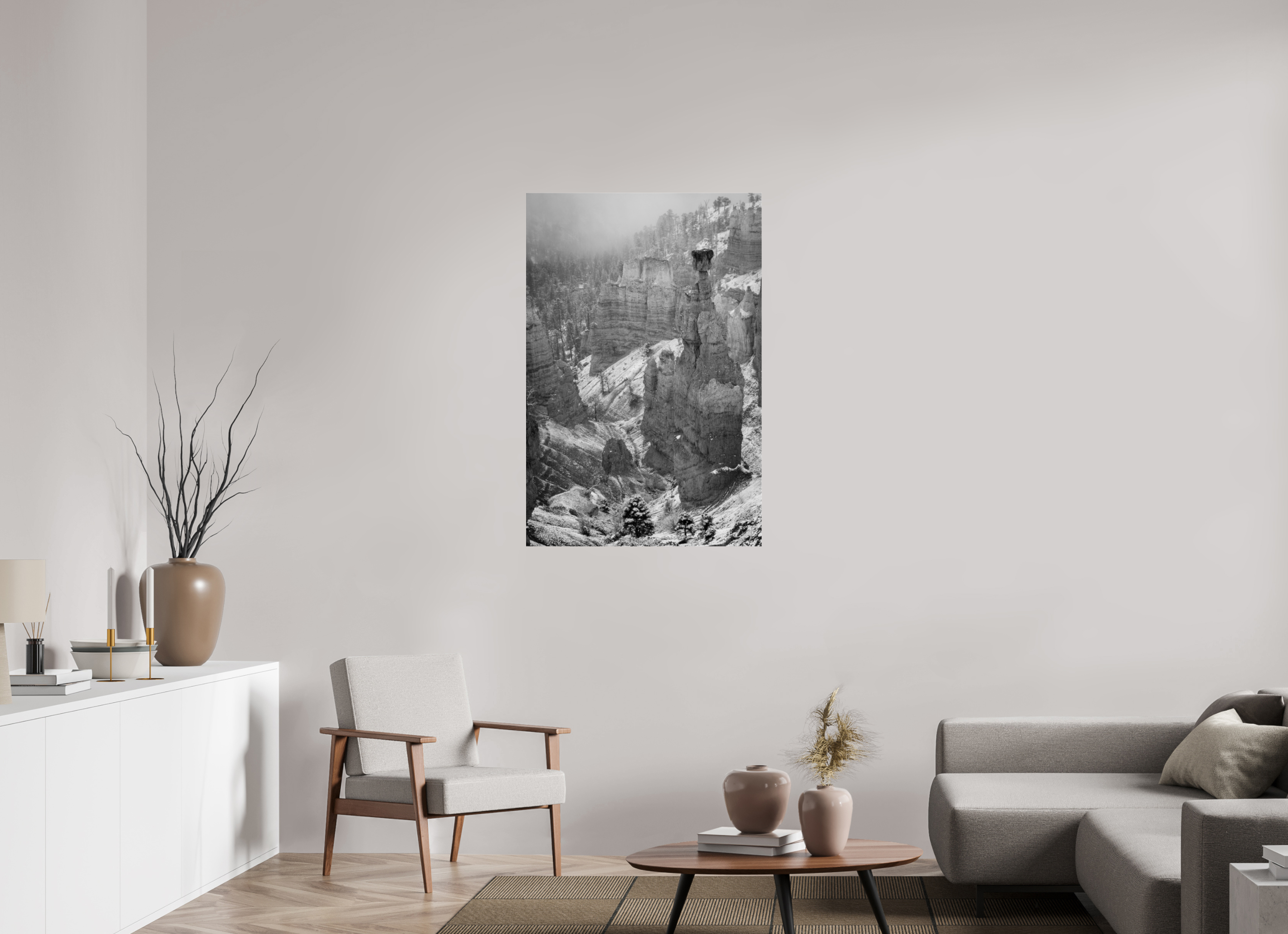 30 x 45″, acrylic CATHEDRAL OF STONE