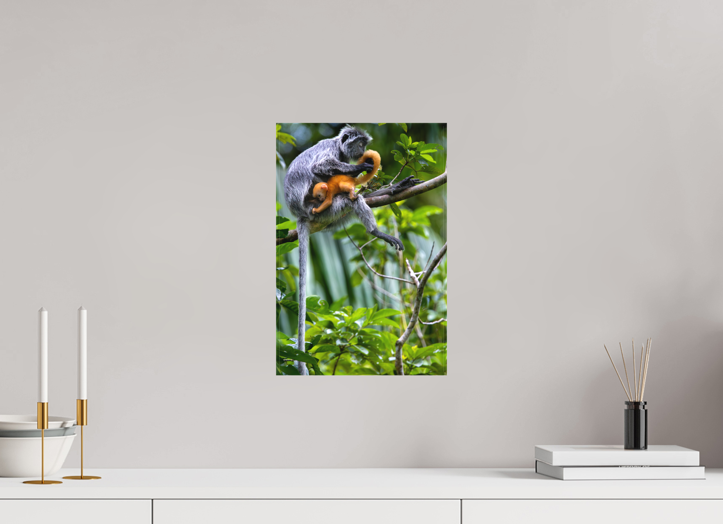 10 x 15″, Canvas treetop watch