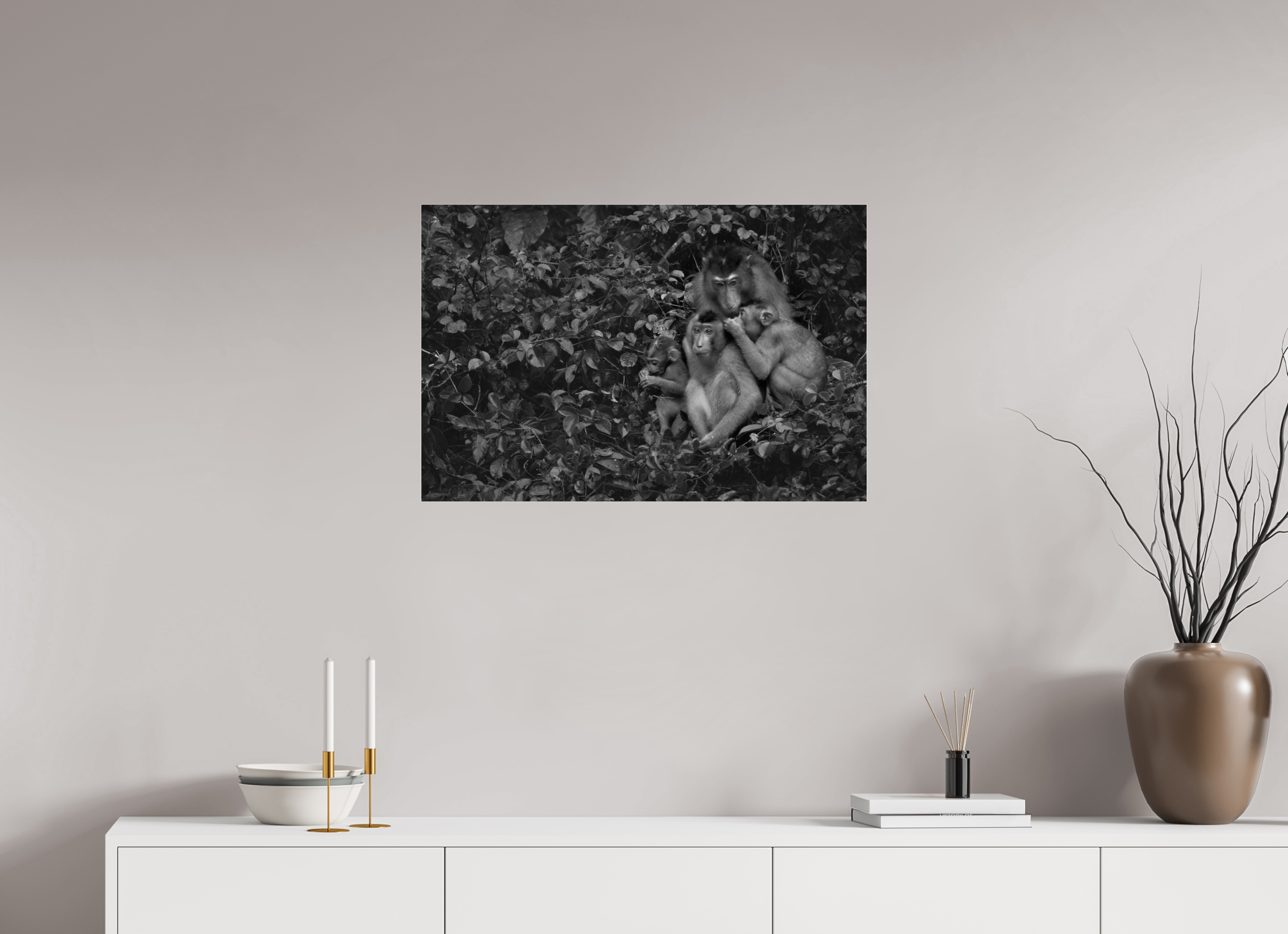 30 x 20″, acrylic Family Ties