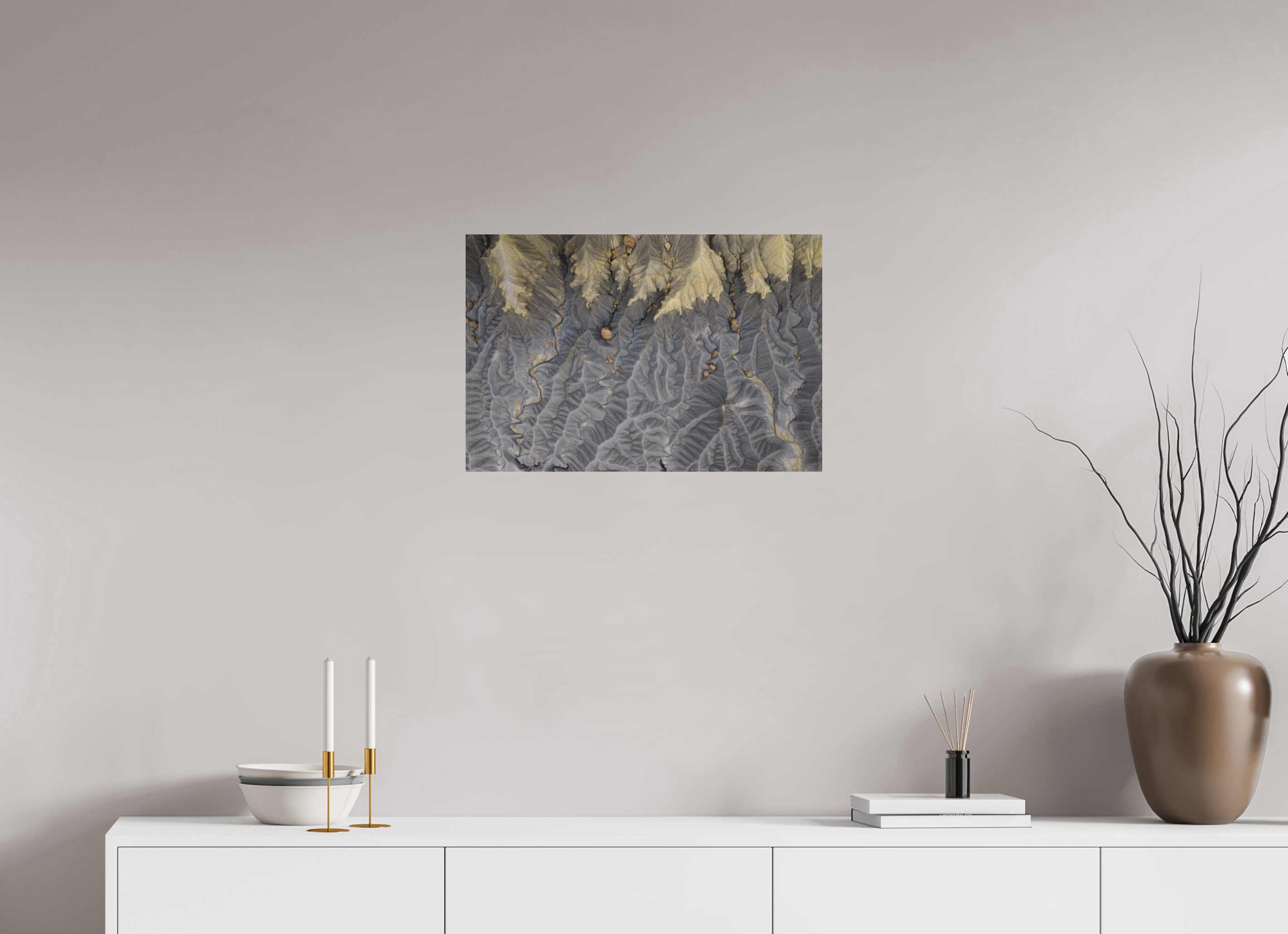 24 x 16″, Metal DESERT TAPESTRY