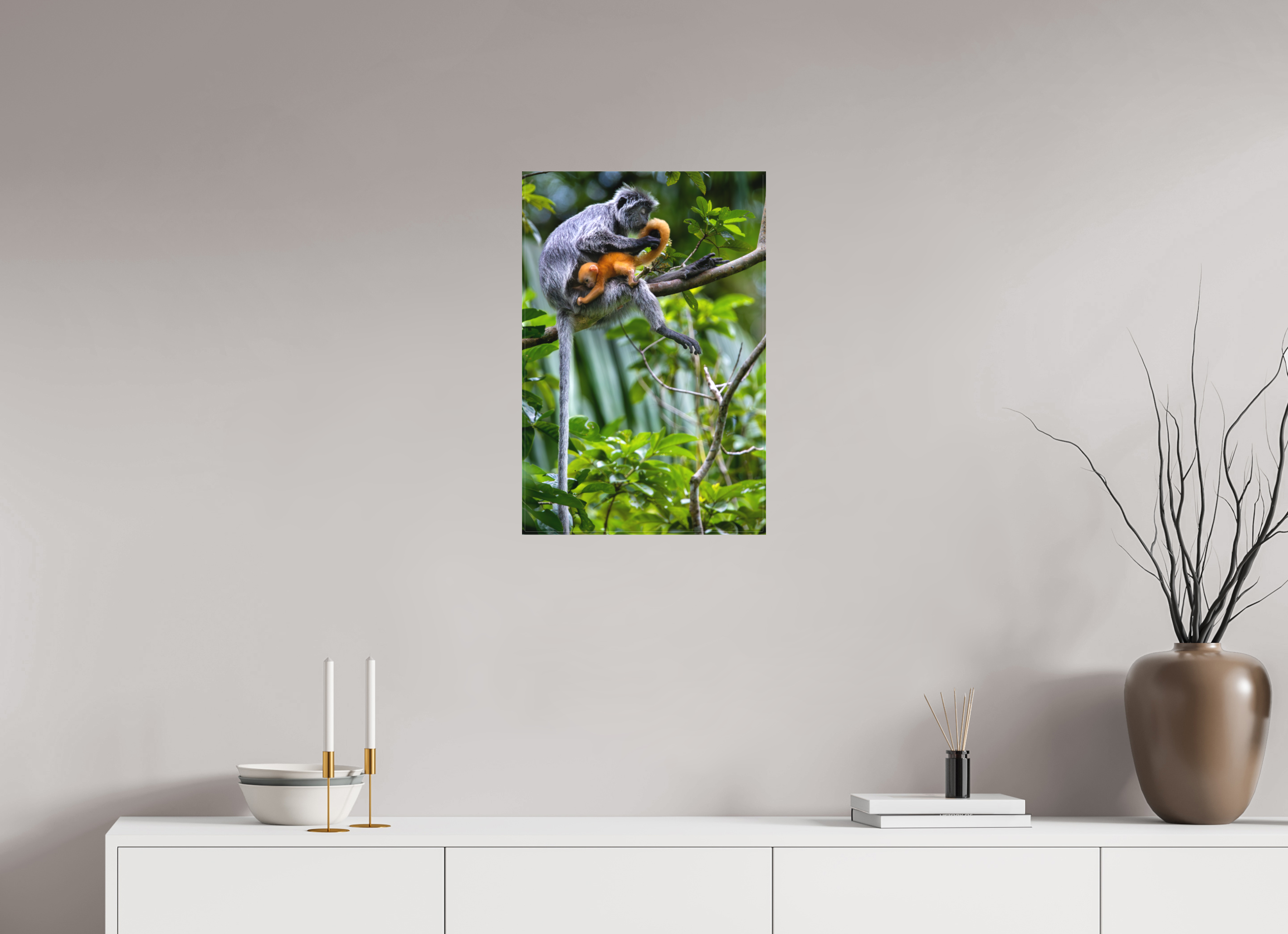 16 x 24″, Canvas treetop watch
