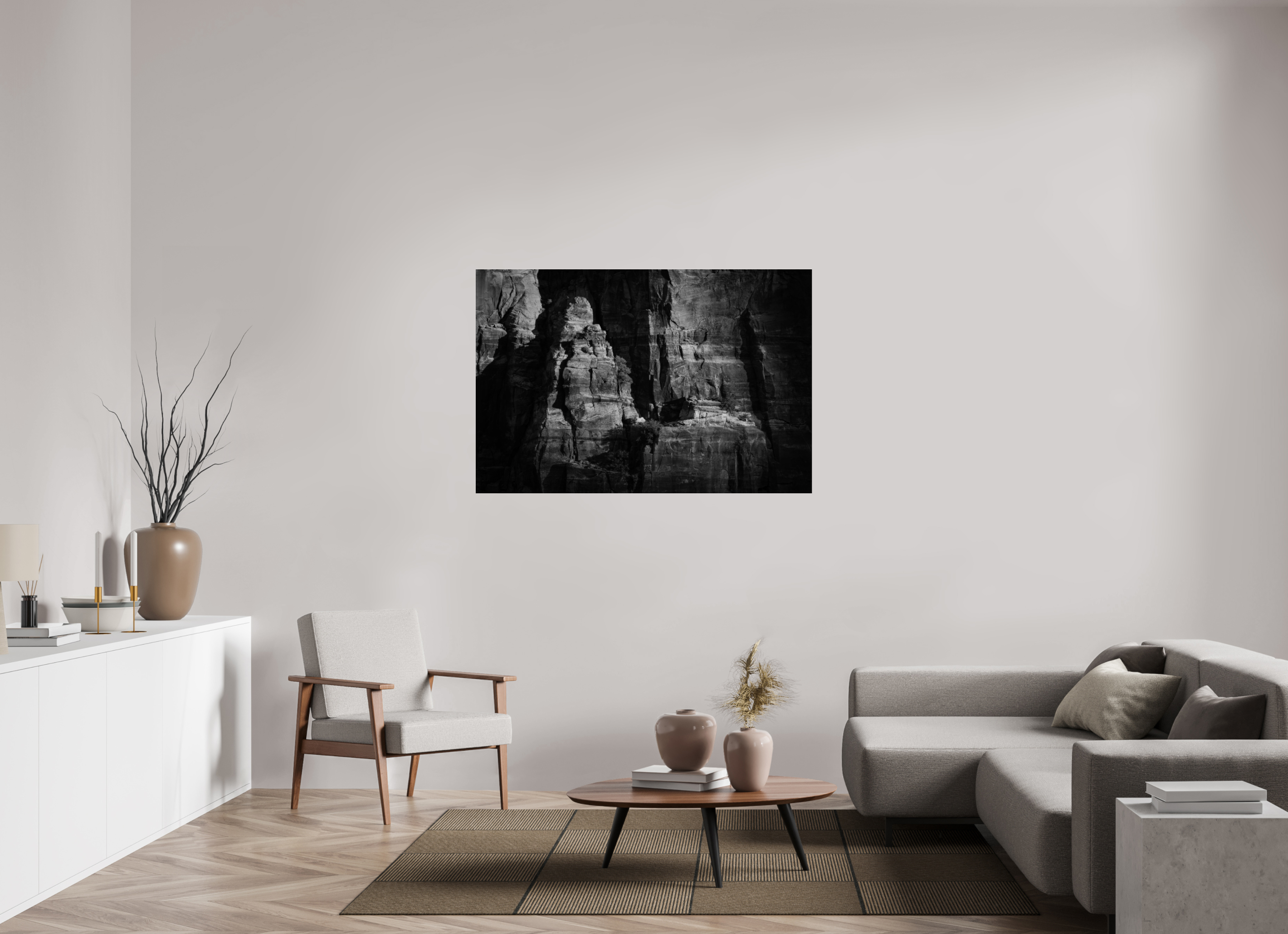 54 x 36″, acrylic Canyon Walls – Southwest Desert Fine Art Photography Print