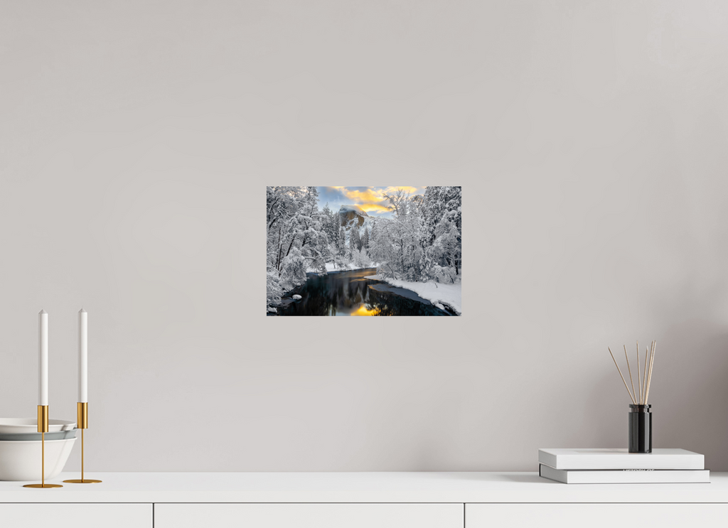 12 x 8″, Fine Art prints Half Dome at Dawn, Sentinel Bridge