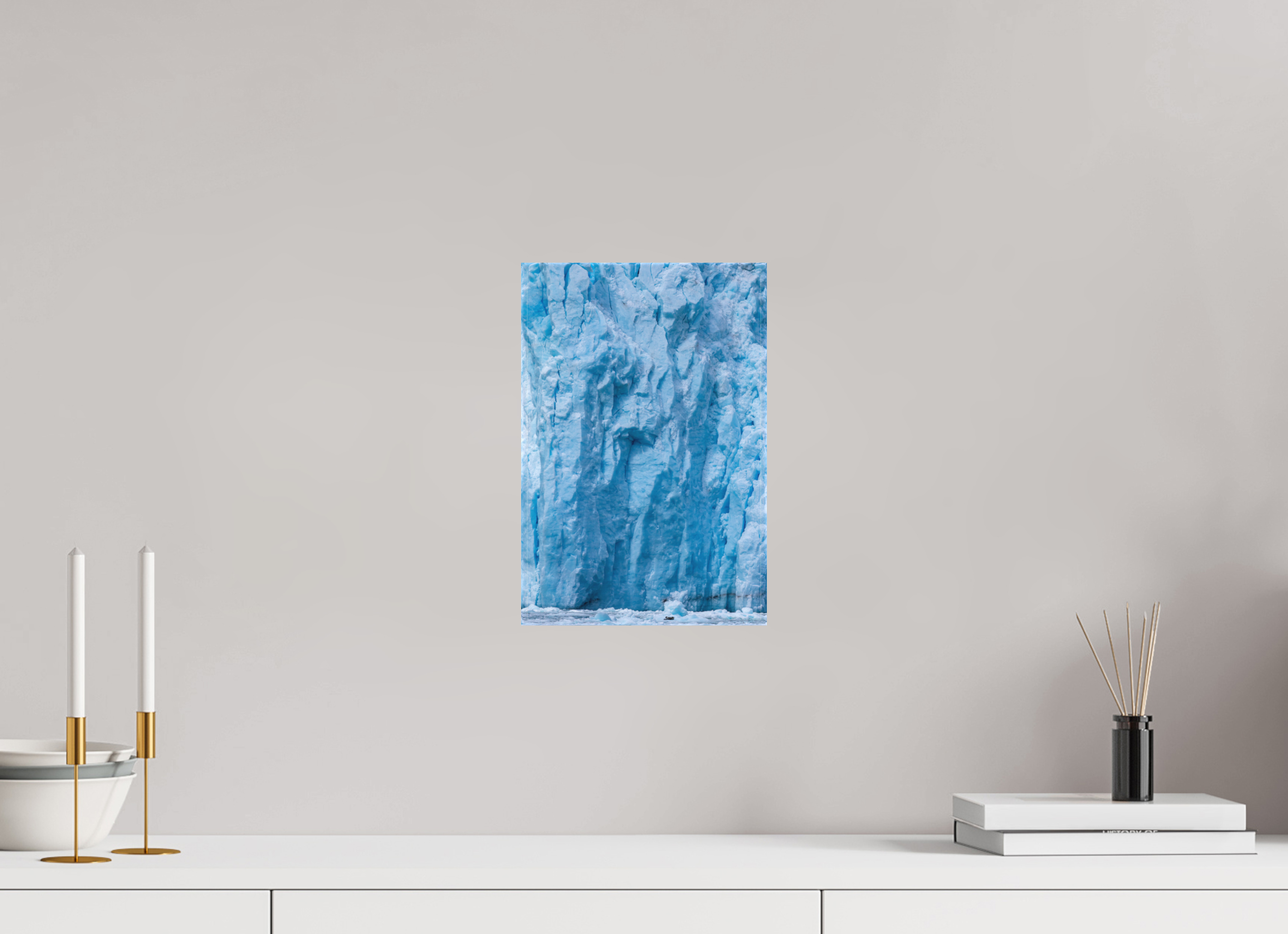8 x 12″, Canvas Ancient Ice