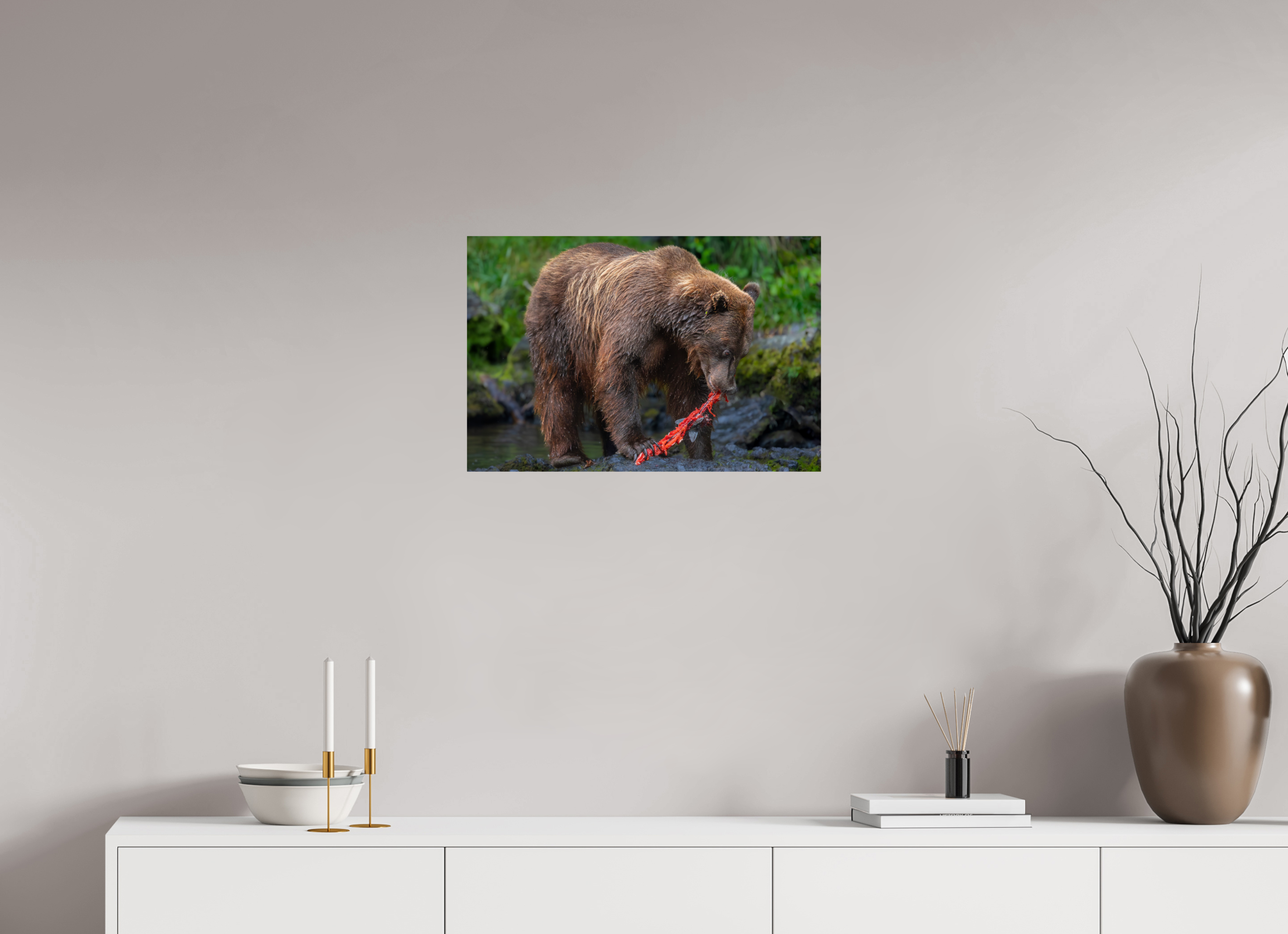 24 x 16″, Fine Art prints First Light Salmon