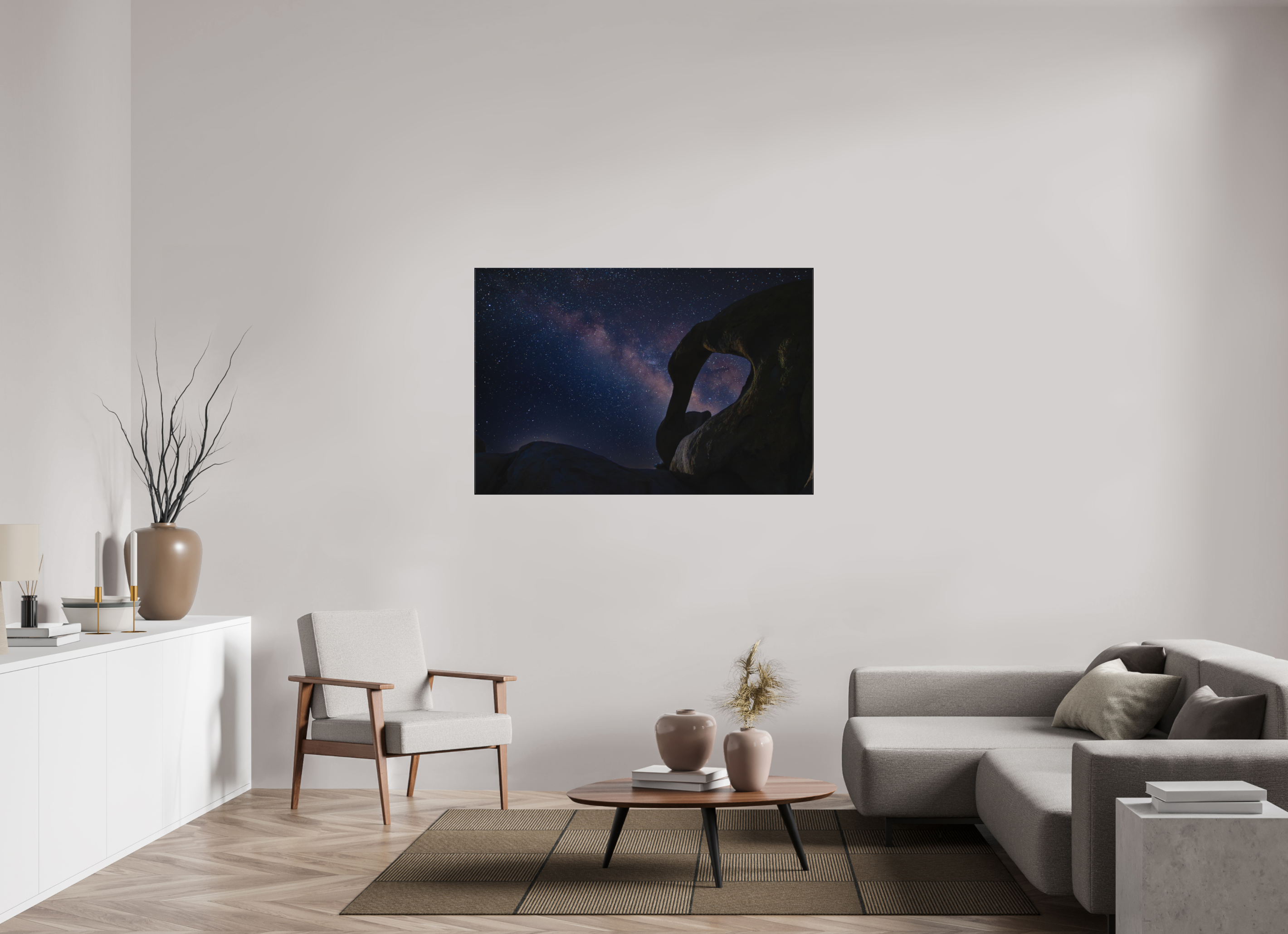 54 x 36″, Canvas MILKY WAY ARCH